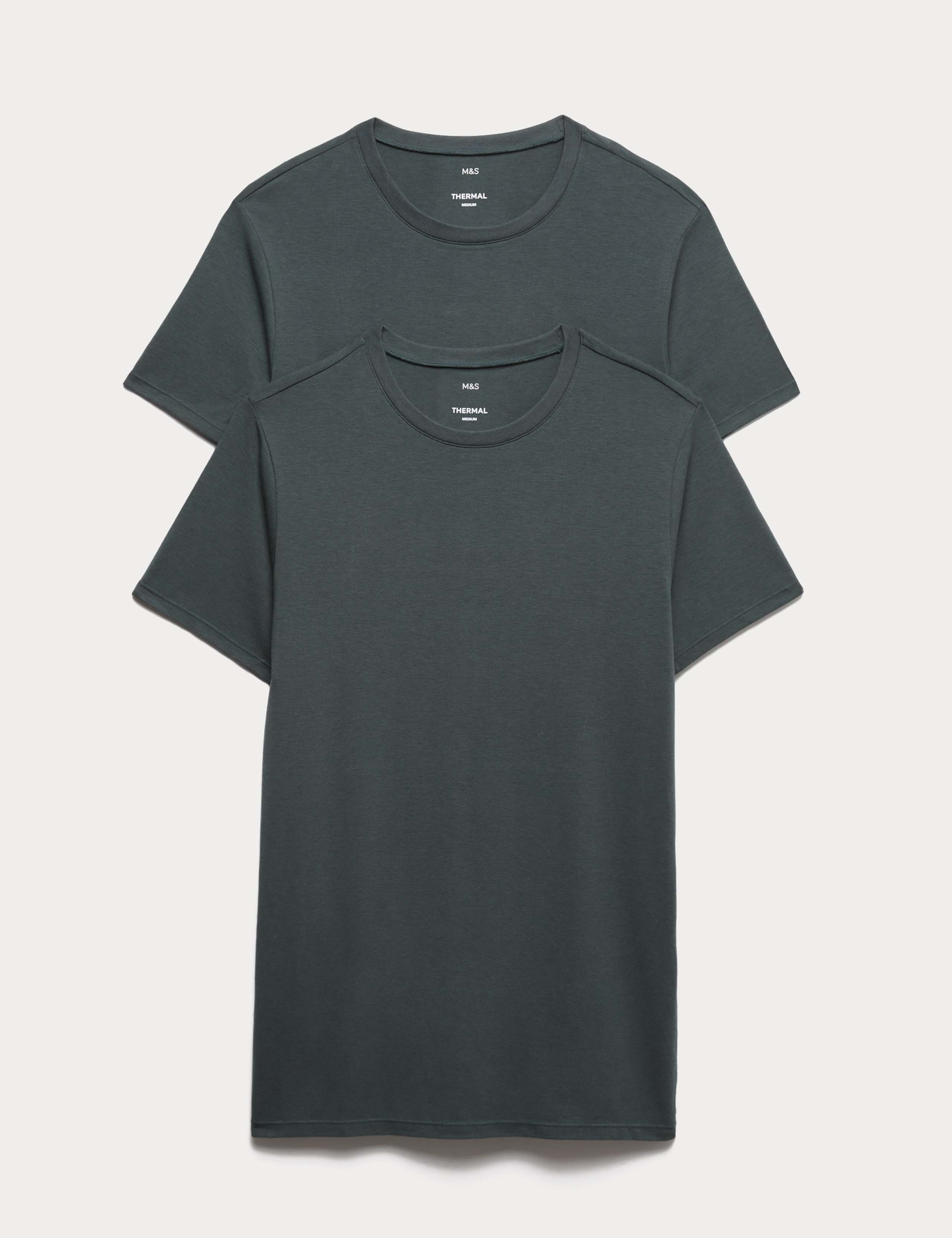 2 Pack Heatgen™ Light Thermal Short Sleeve Tops 1 of 1