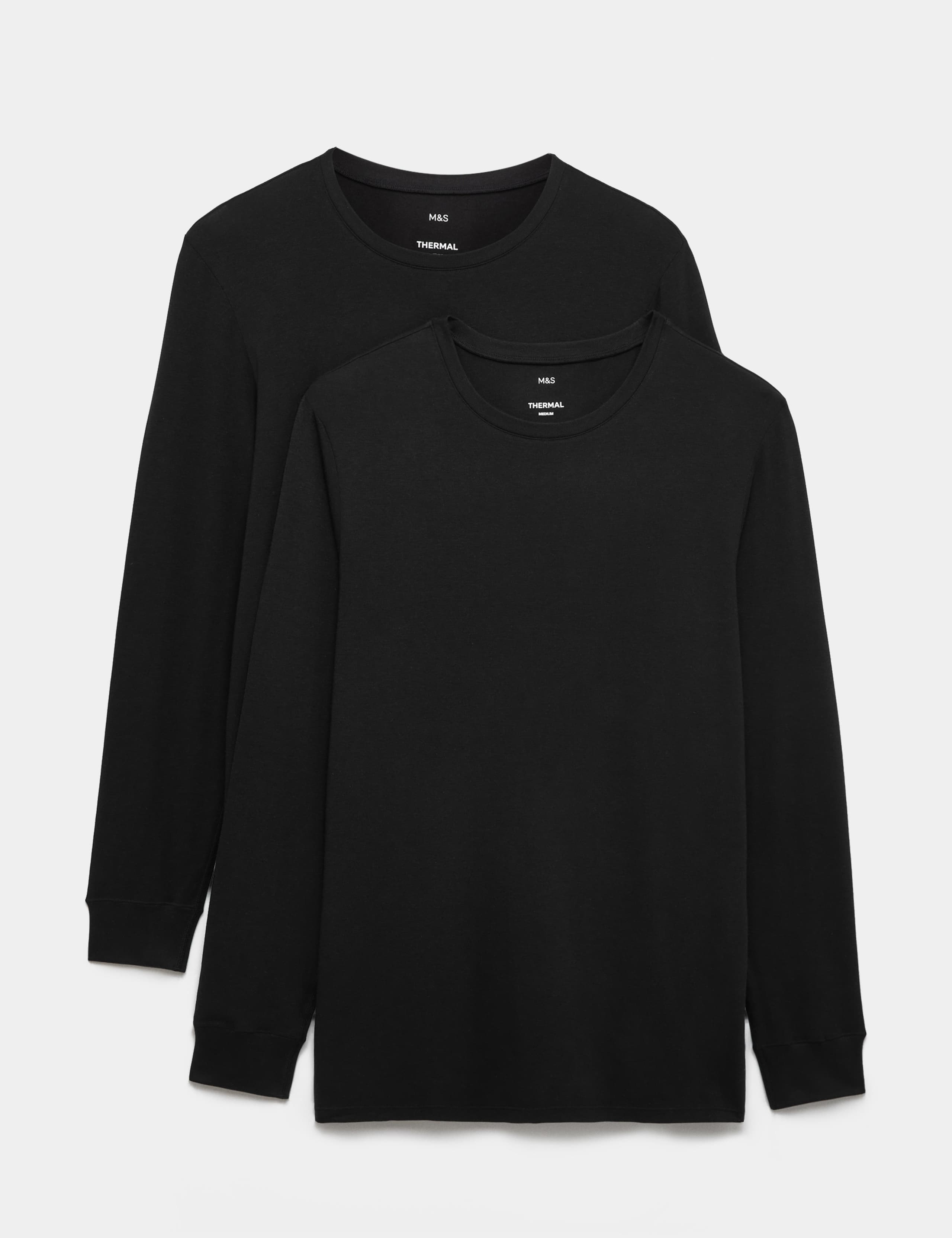 2 Pack Light Warmth Long Sleeve Thermal Top 1 of 1
