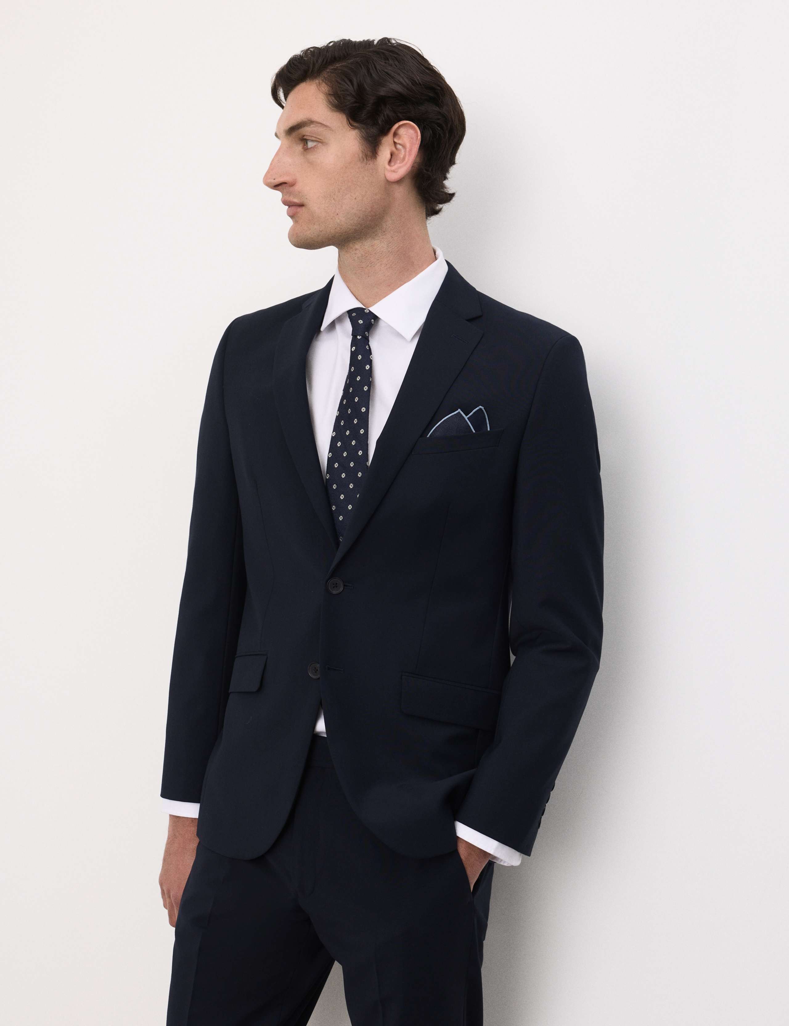 Tailored Fit Performance Suit Jacket 1 of 10