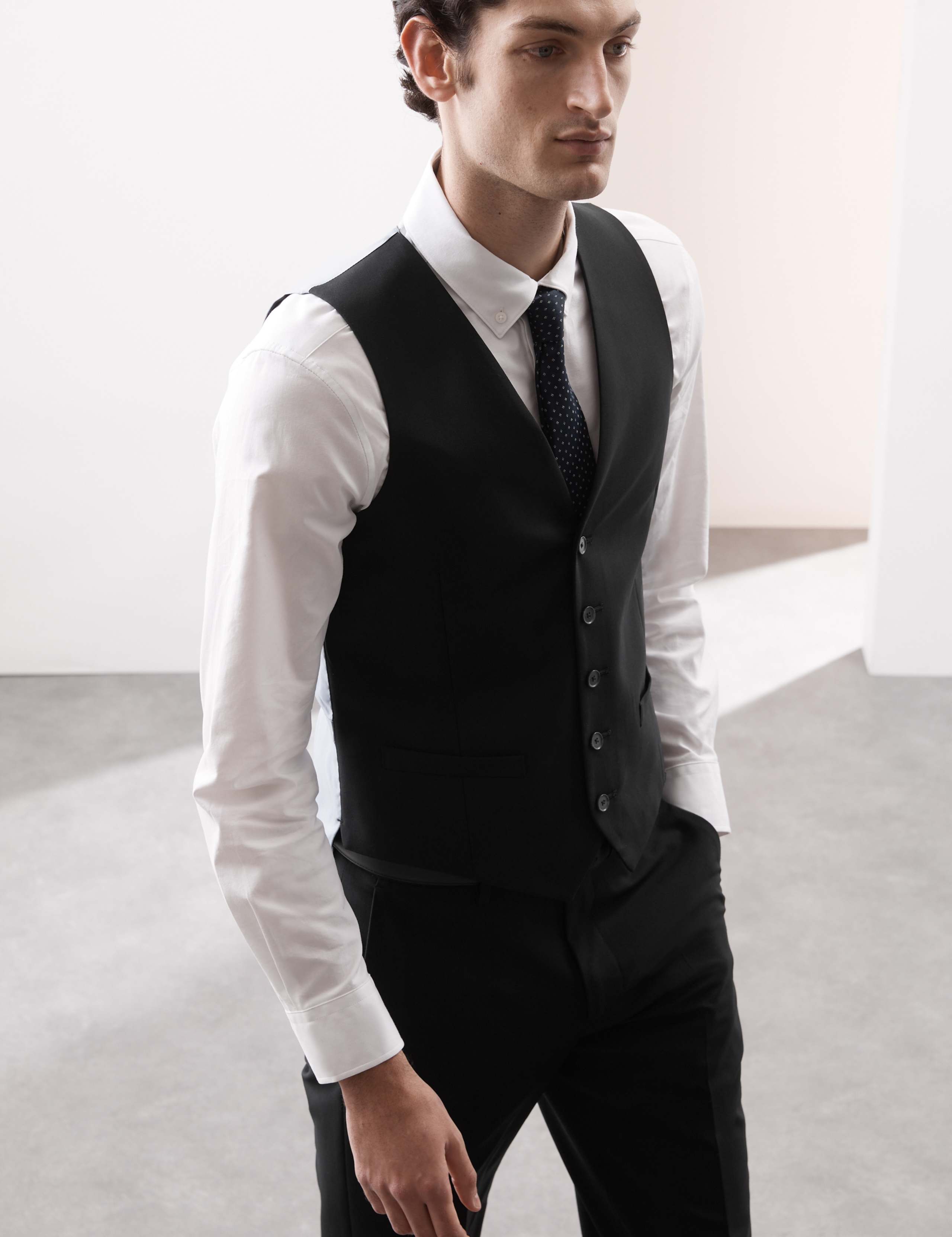 Wool Rich Performance Waistcoat 1 of 7