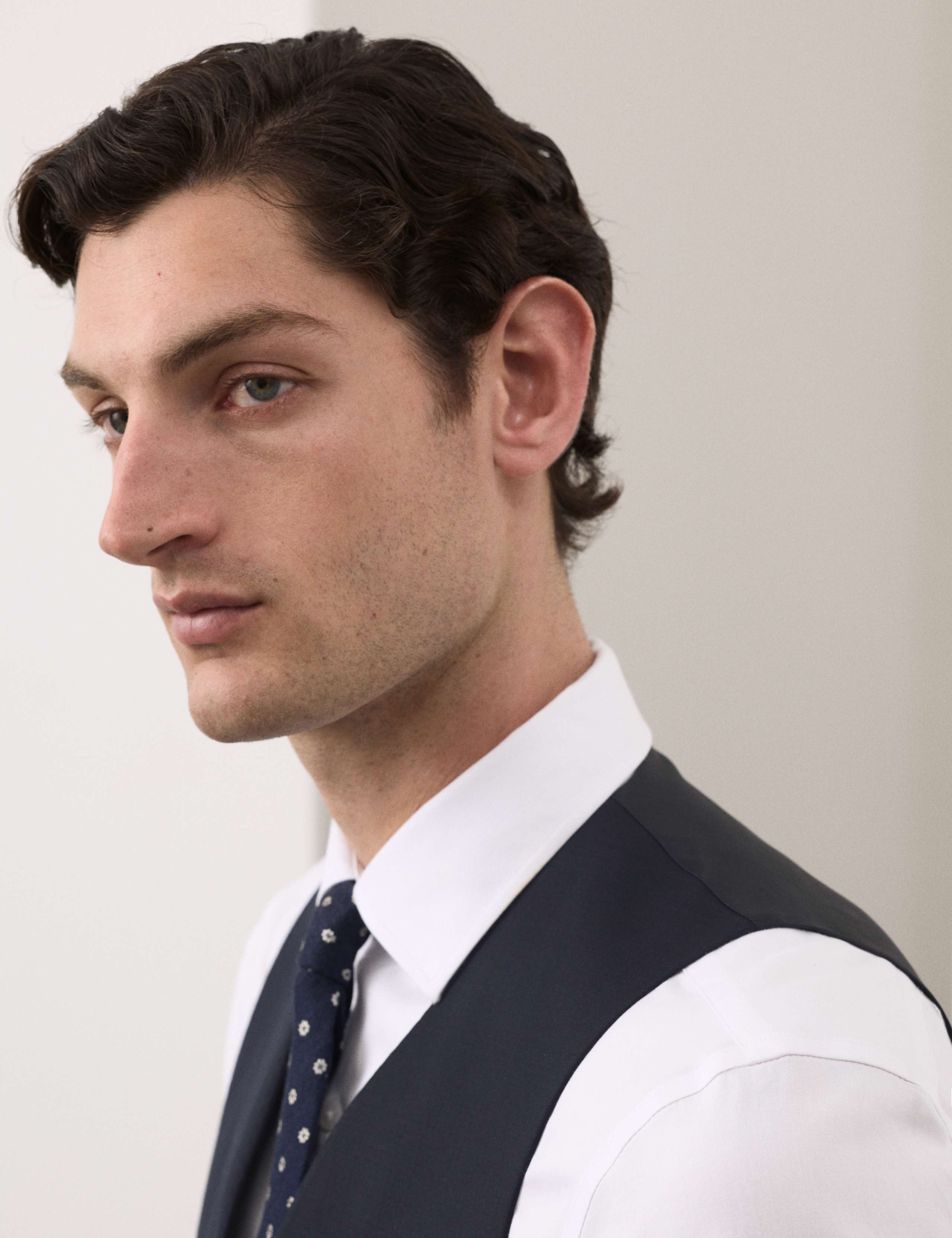 Pure Wool Check Waistcoat 10 of 10