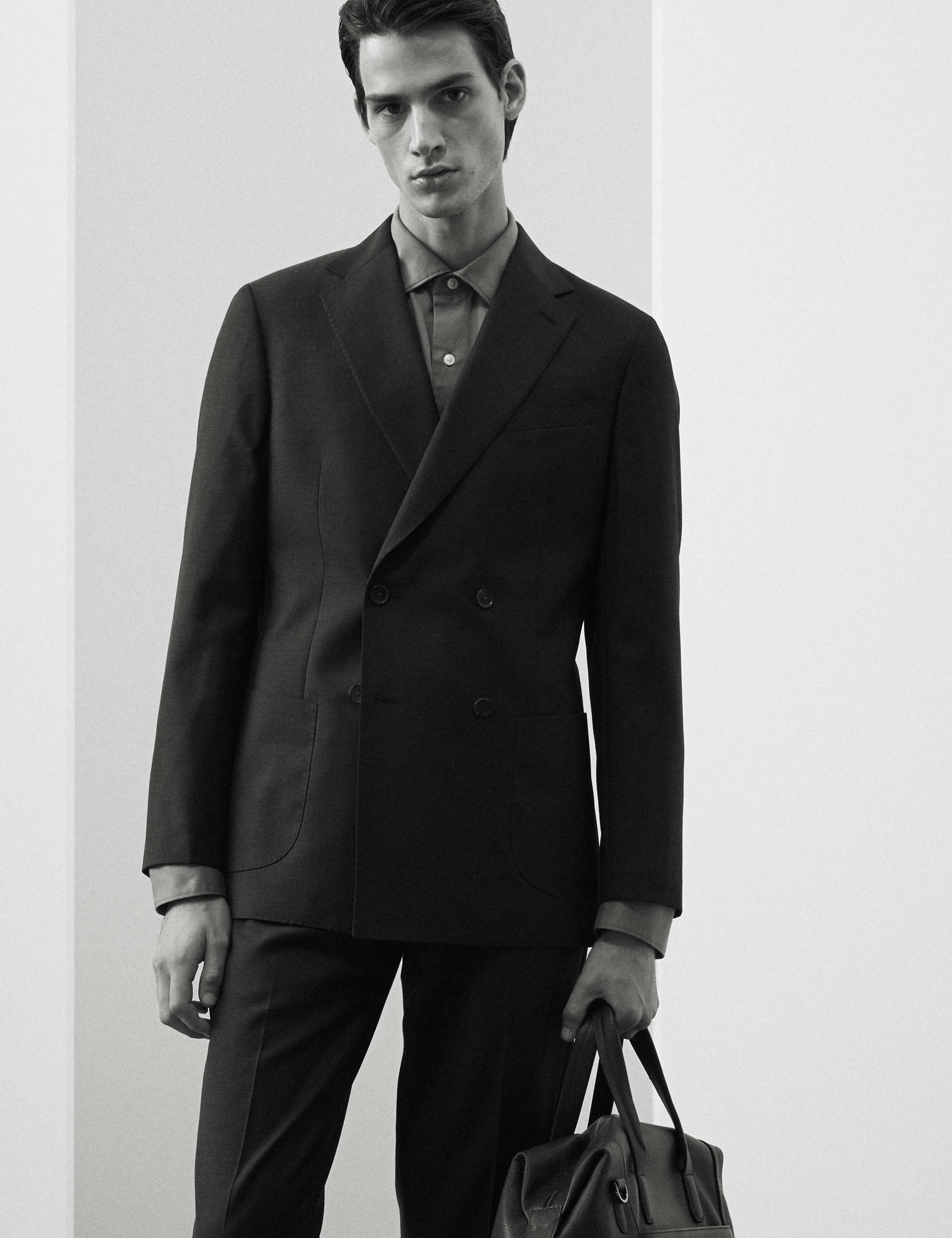 Tailored Fit Wool Rich Suit Jacket 7 of 10
