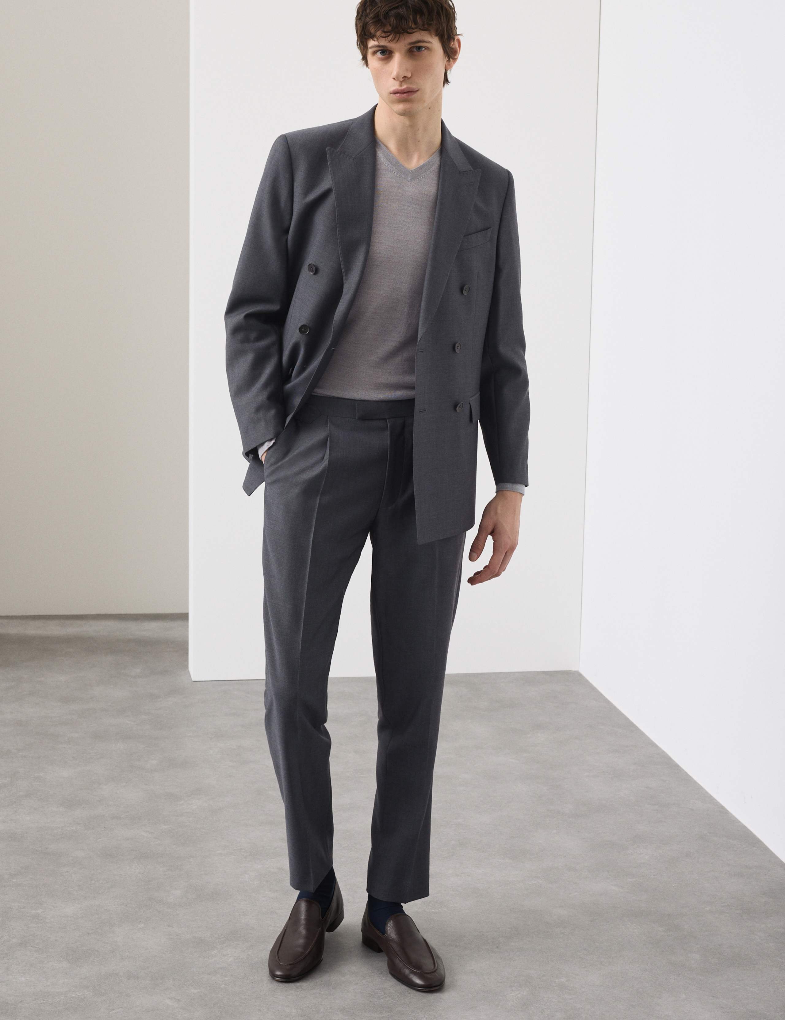 Tailored Fit Wool Rich Suit Jacket with Mohair 6 of 6