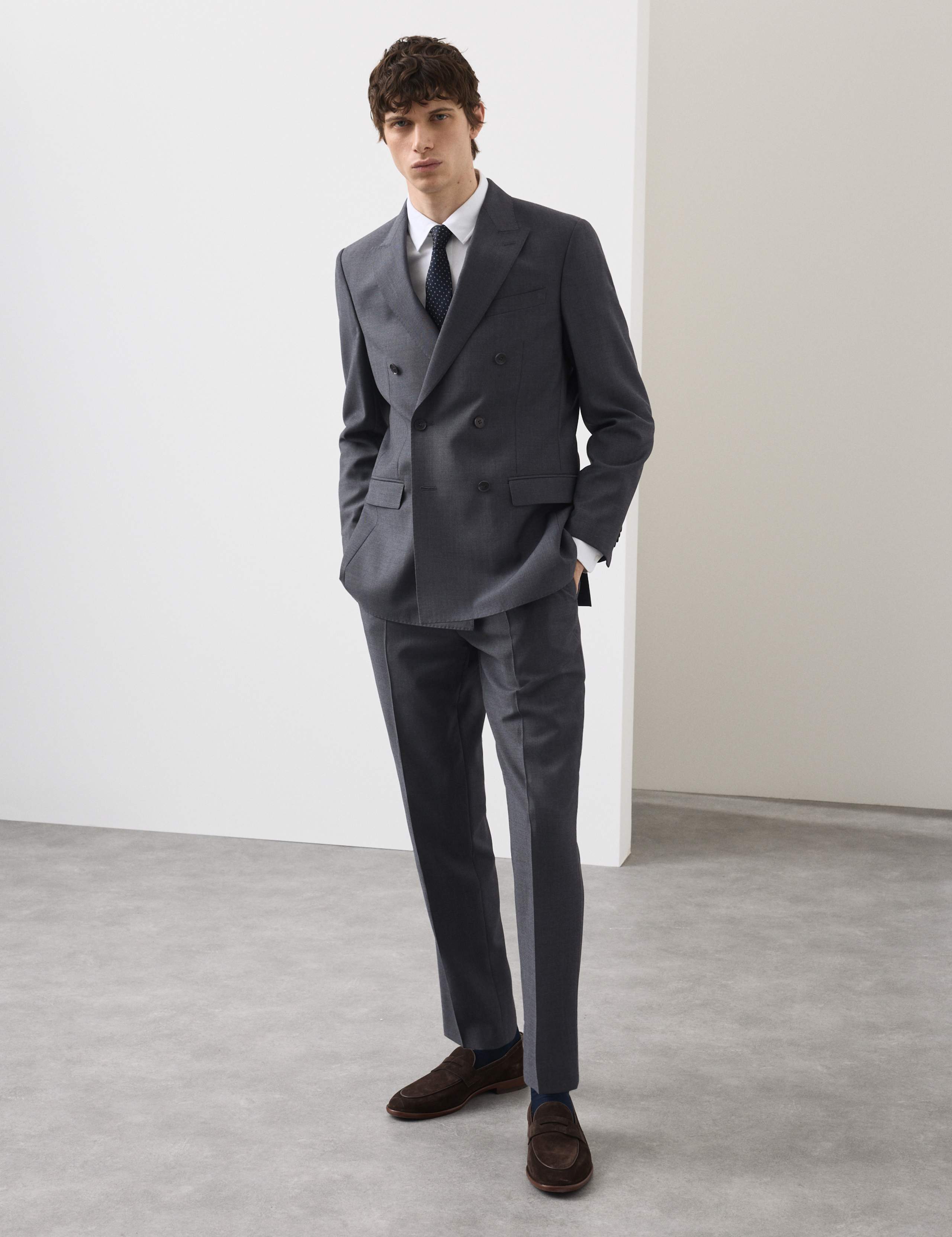 Tailored Fit Wool Rich Suit Jacket with Mohair 7 of 7