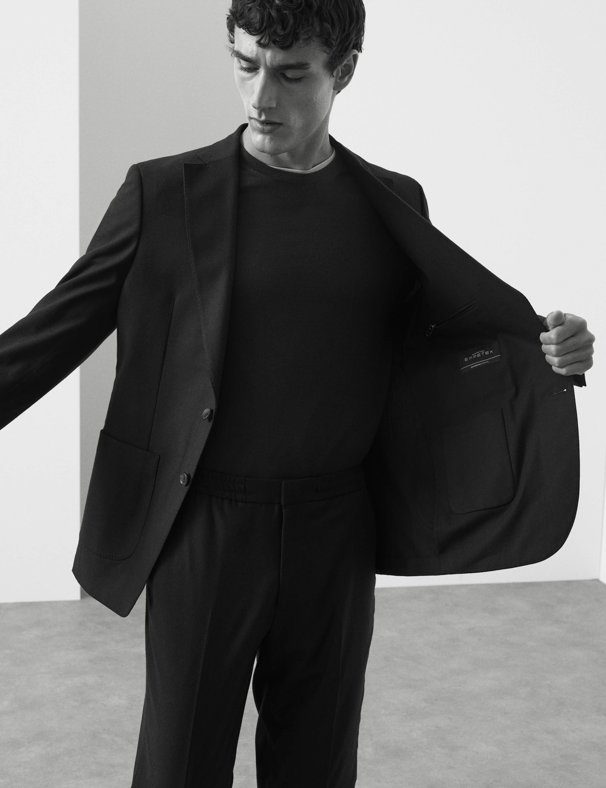 Tailored Fit Italian Wool Blend Performance Jacket 5 of 7