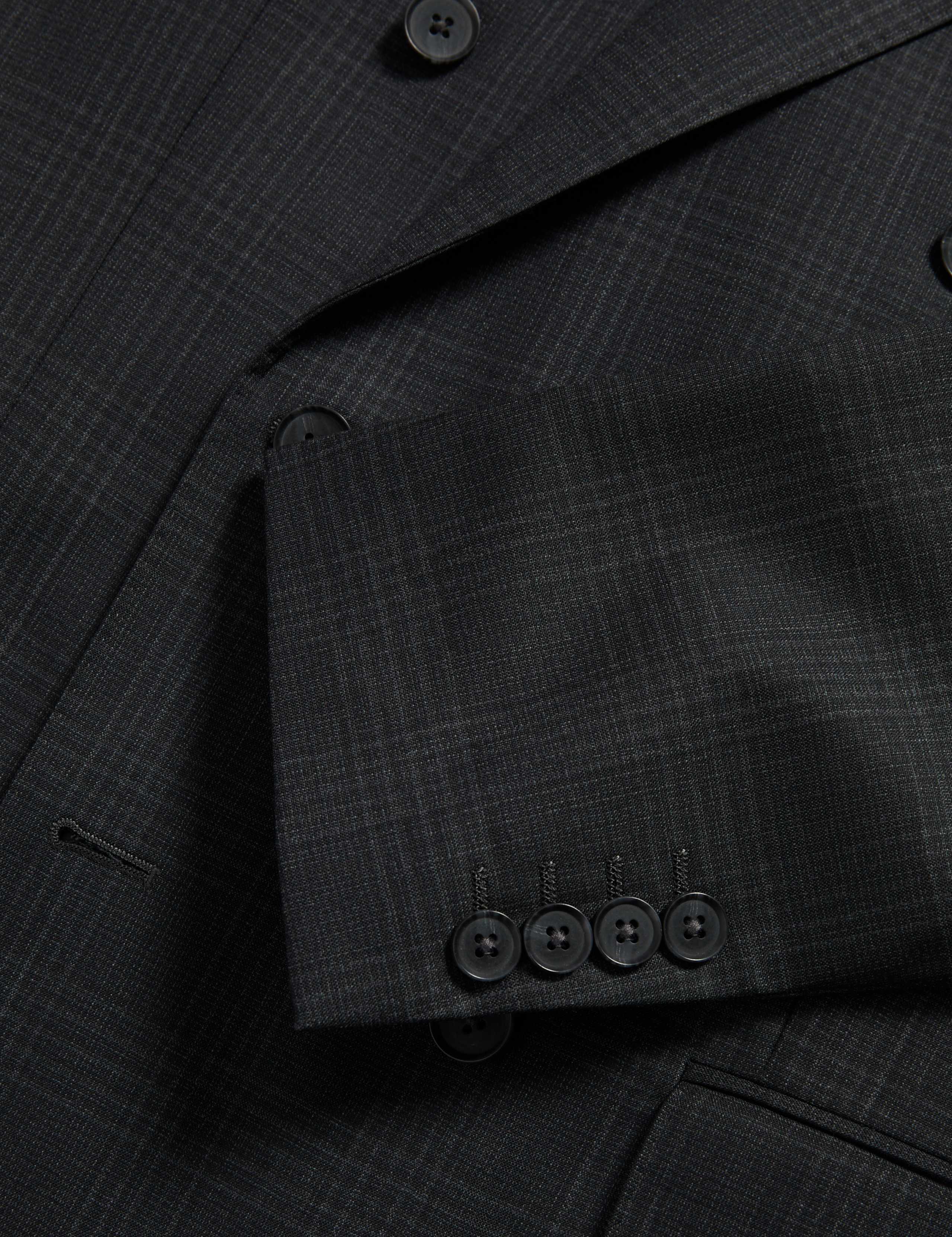 Pure Wool Double Breasted Check Jacket 2 of 2