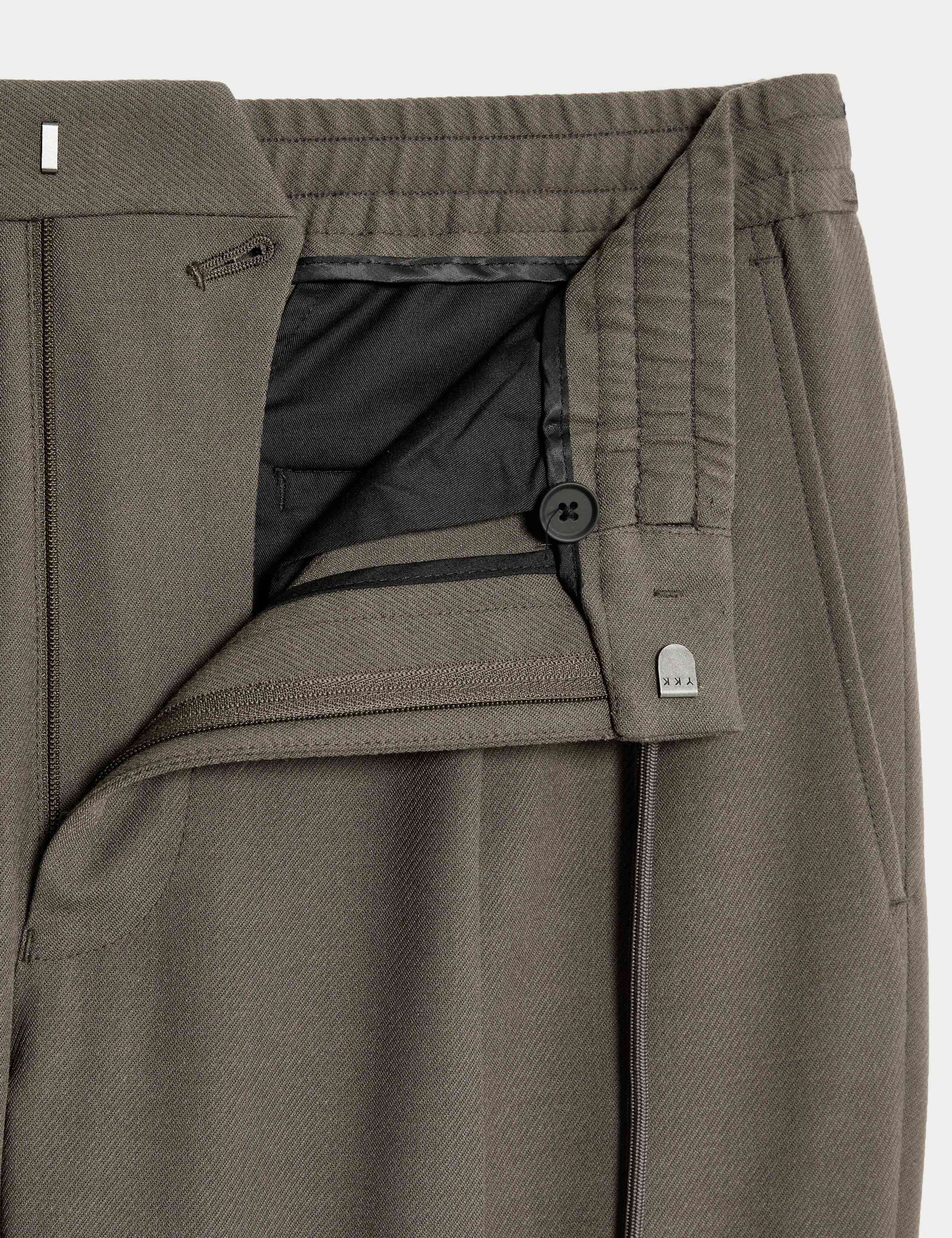 Tailored Fit Performance Twill Trousers 3 of 9