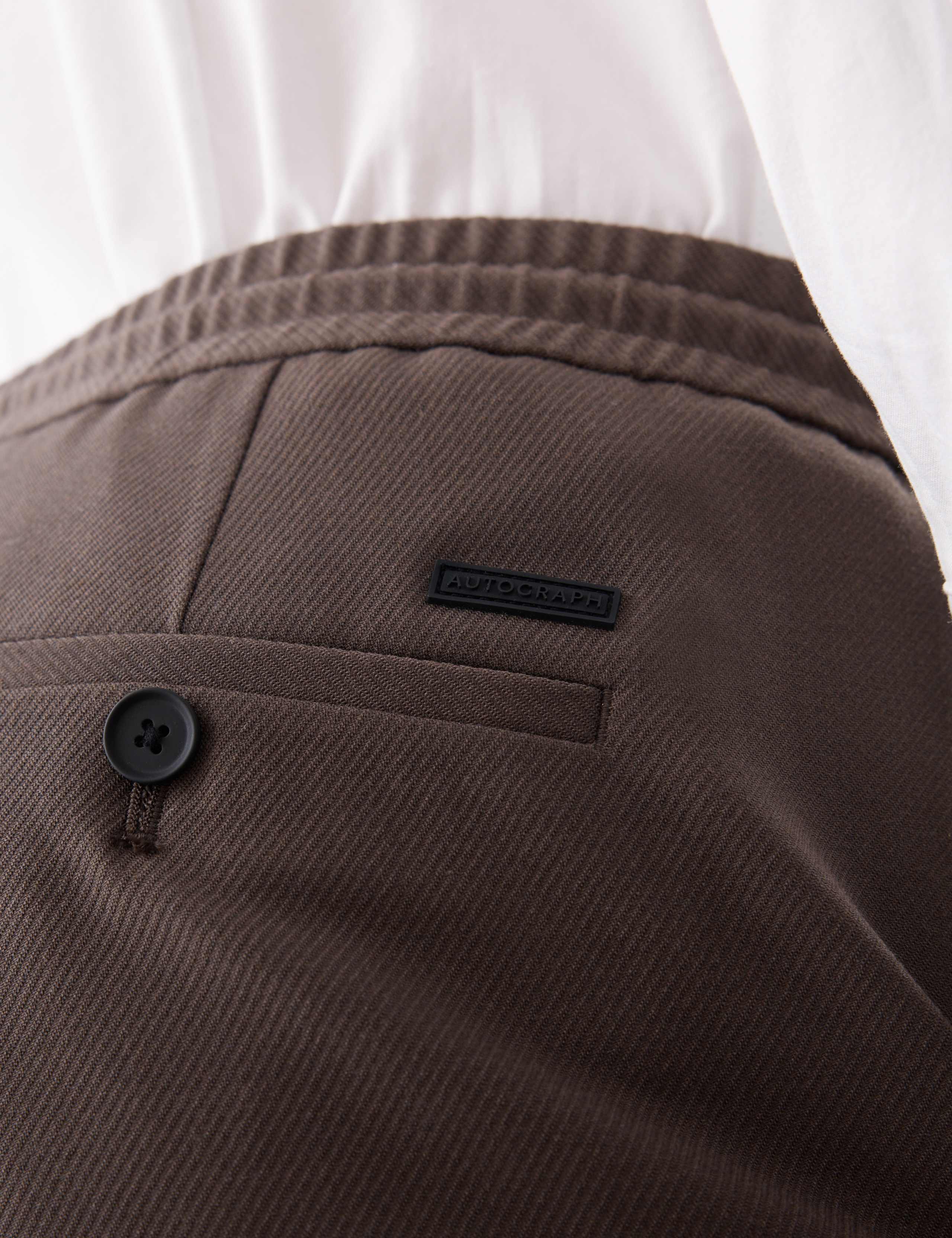 Tailored Fit Performance Twill Trousers 7 of 9