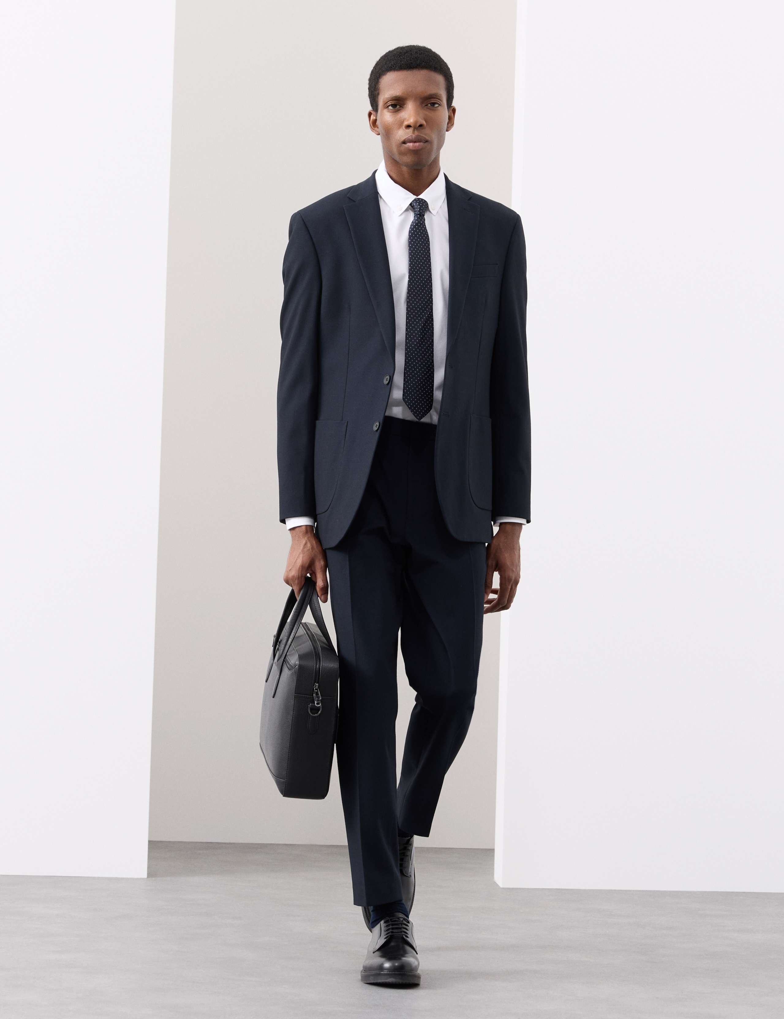 Tailored Fit Performance Twill Trousers 7 of 8