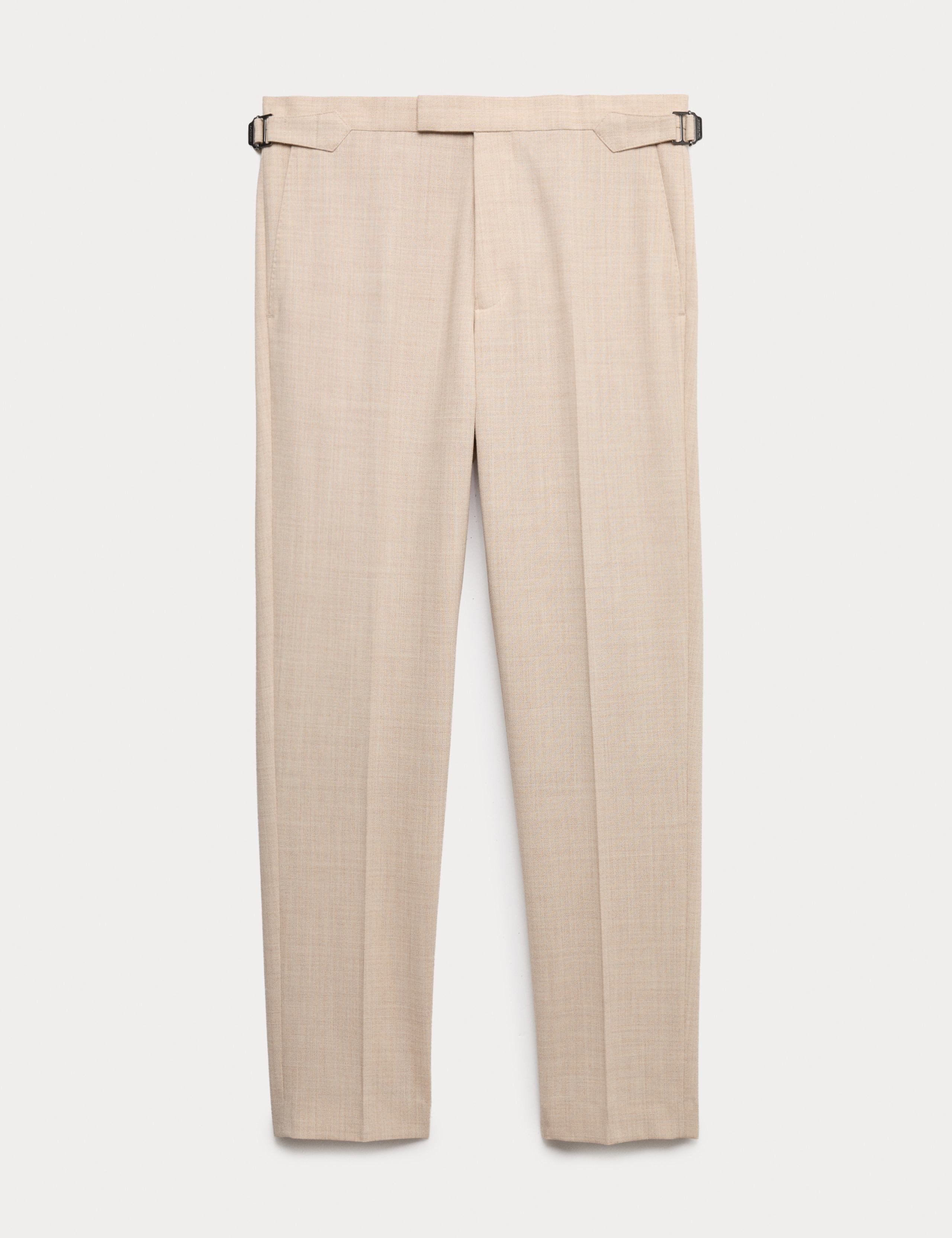 Tailored Fit Merino Wool Rich Trousers 2 of 6