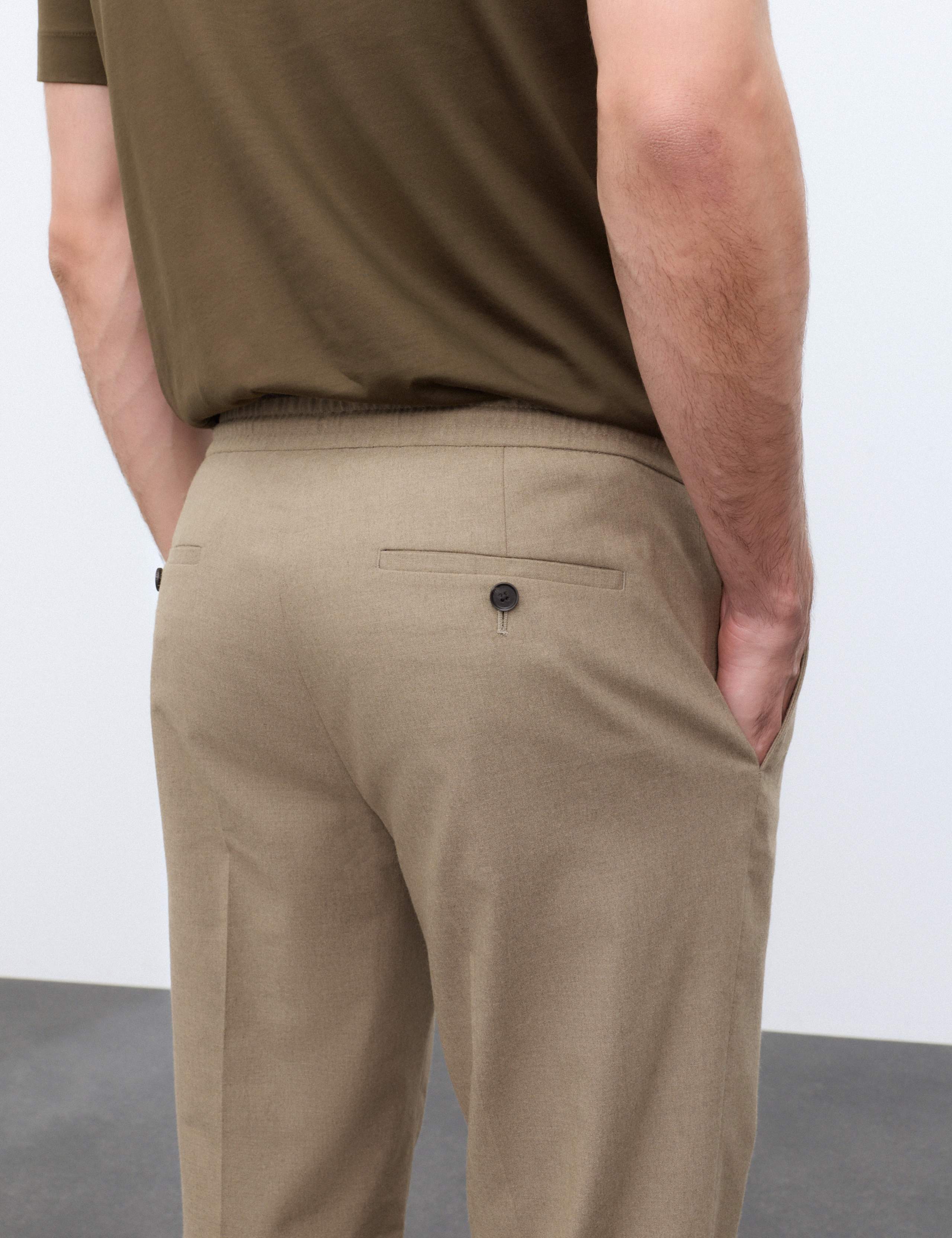 Italian Wool Blend Performance Trousers 7 of 7