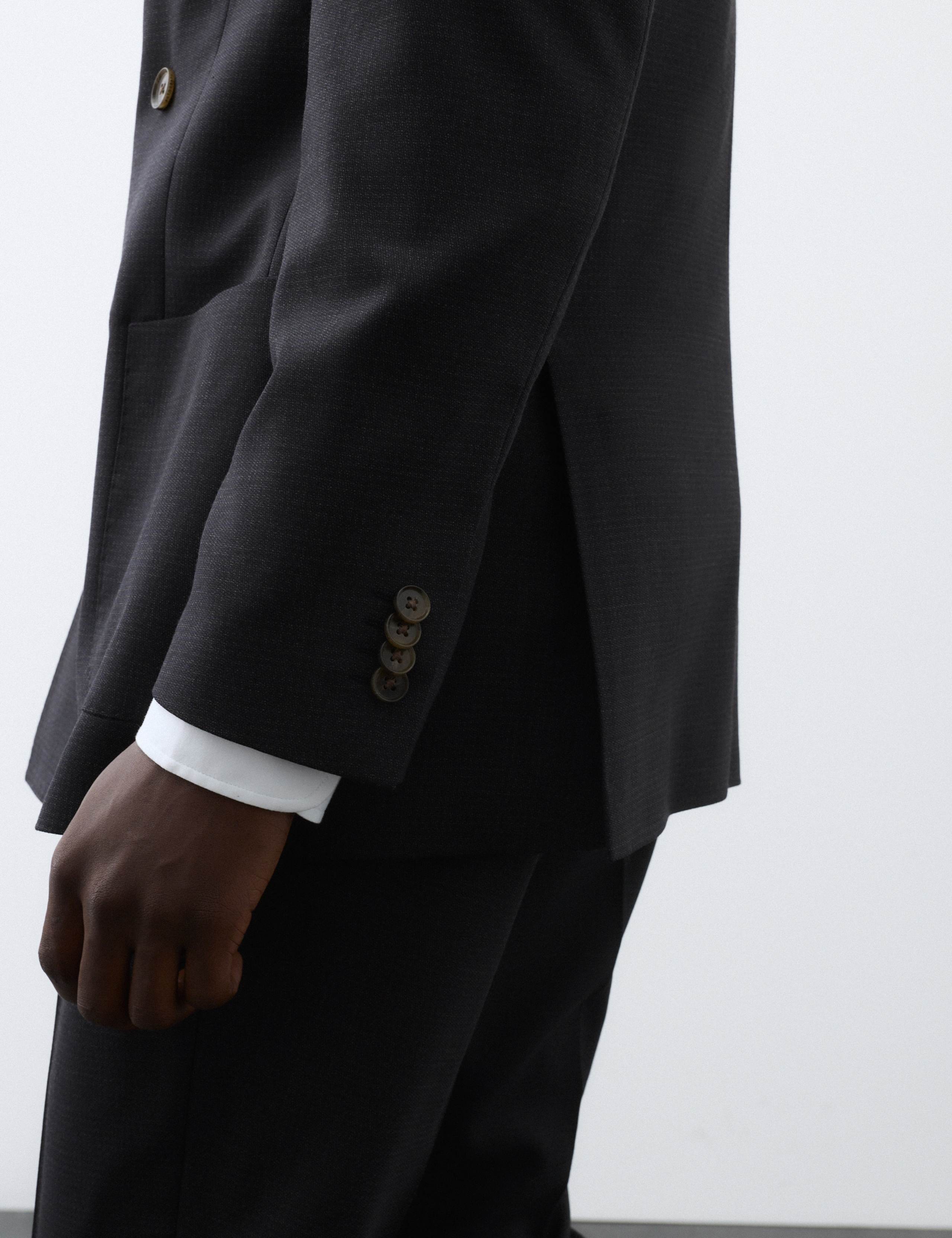 Tailored Fit Wool Blend Suit Jacket 7 of 7
