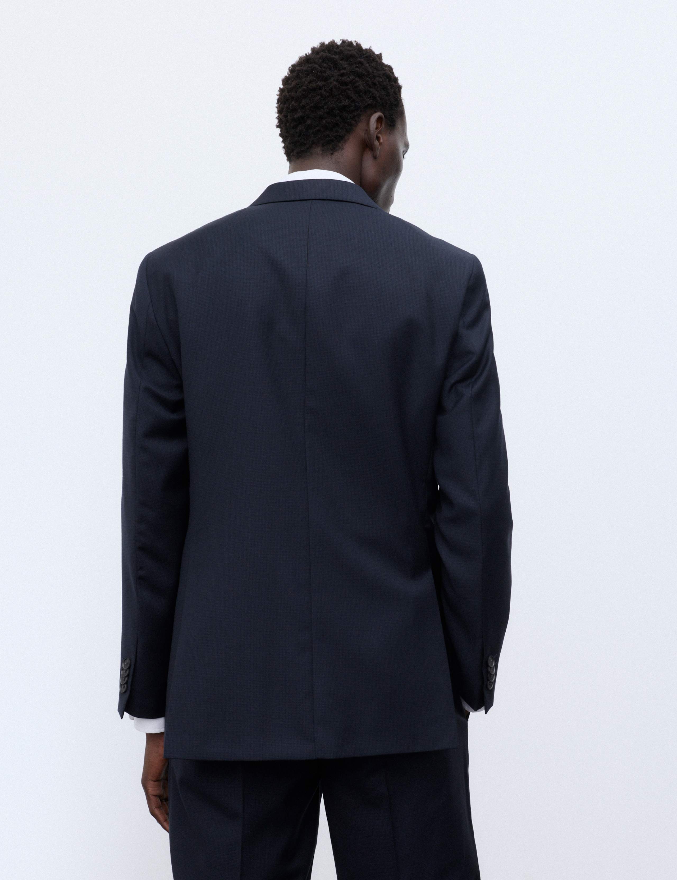 Tailored Fit Pure Merino Wool Jacket 4 of 7