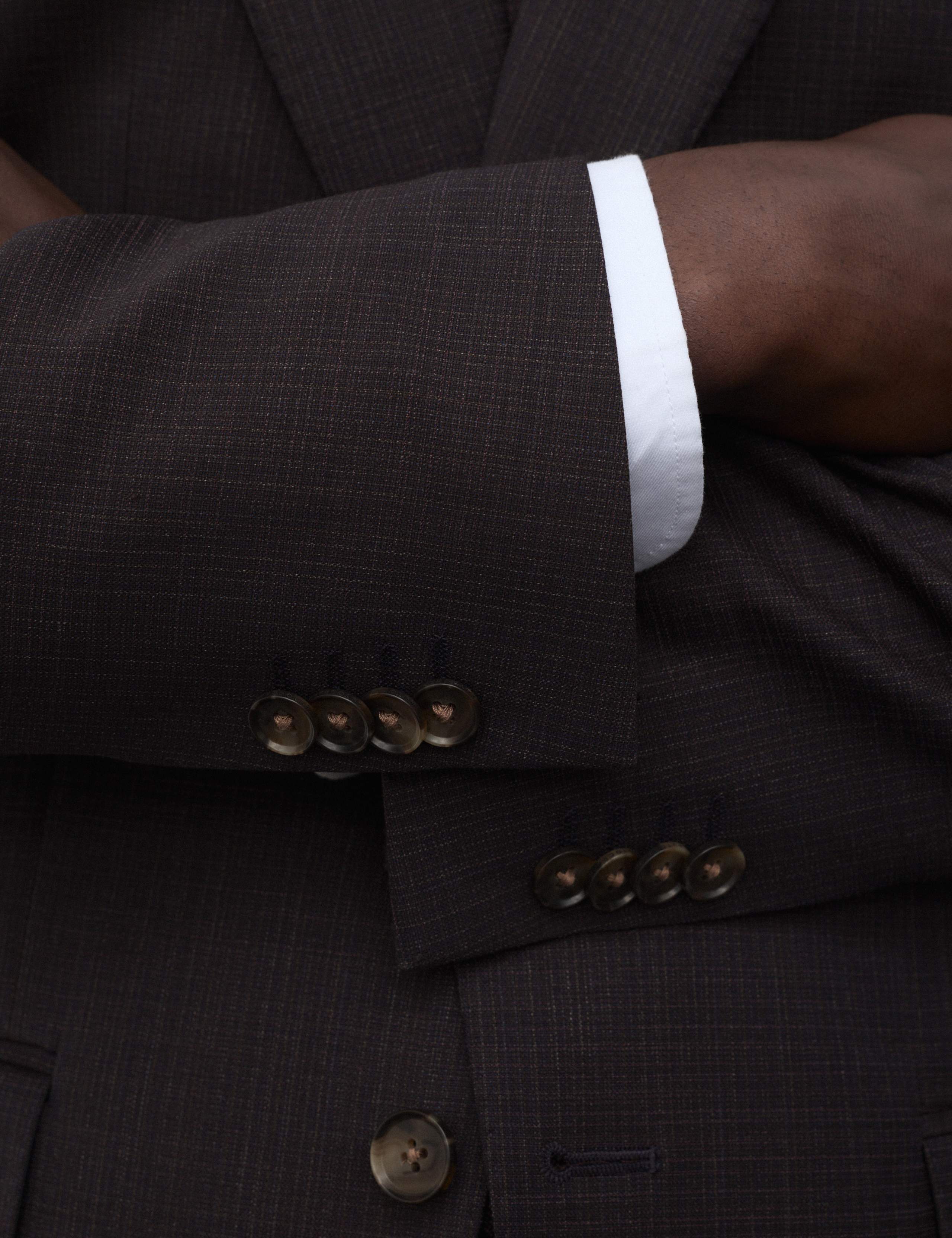Tailored Fit Wool Blend Suit Jacket 7 of 7