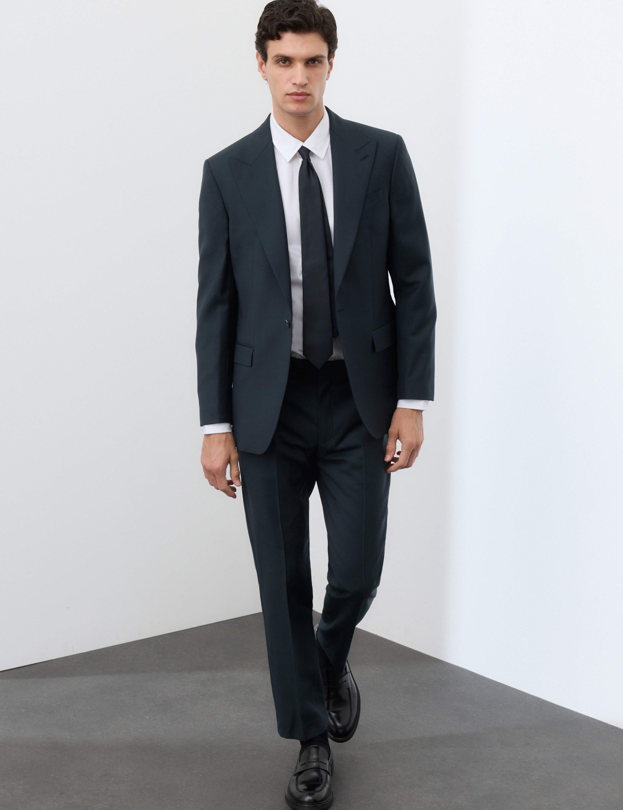 Tailored Fit Wool Rich Jacket with Mohair 4 of 6
