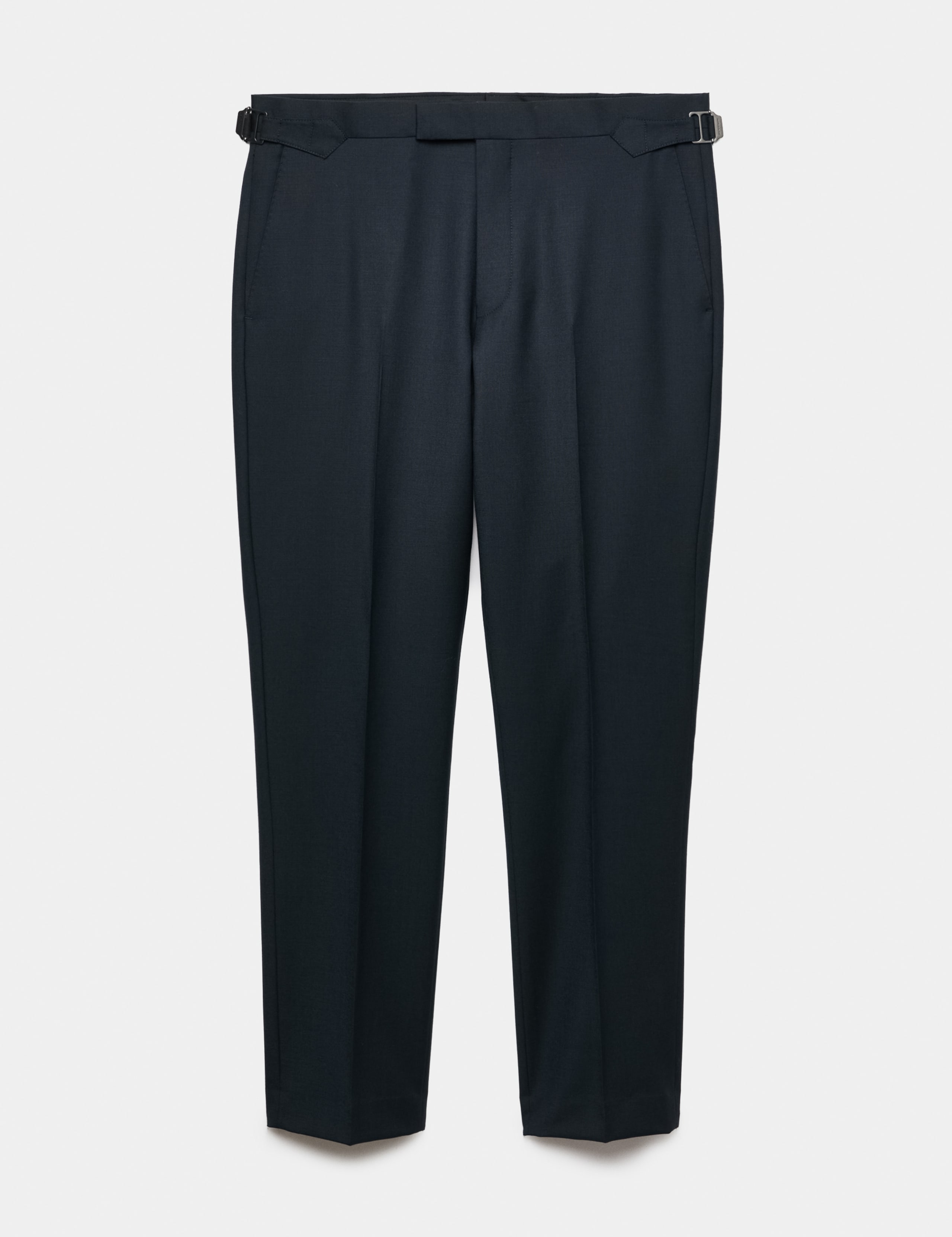 Tailored Fit Wool Rich Trousers with Mohair 2 of 6