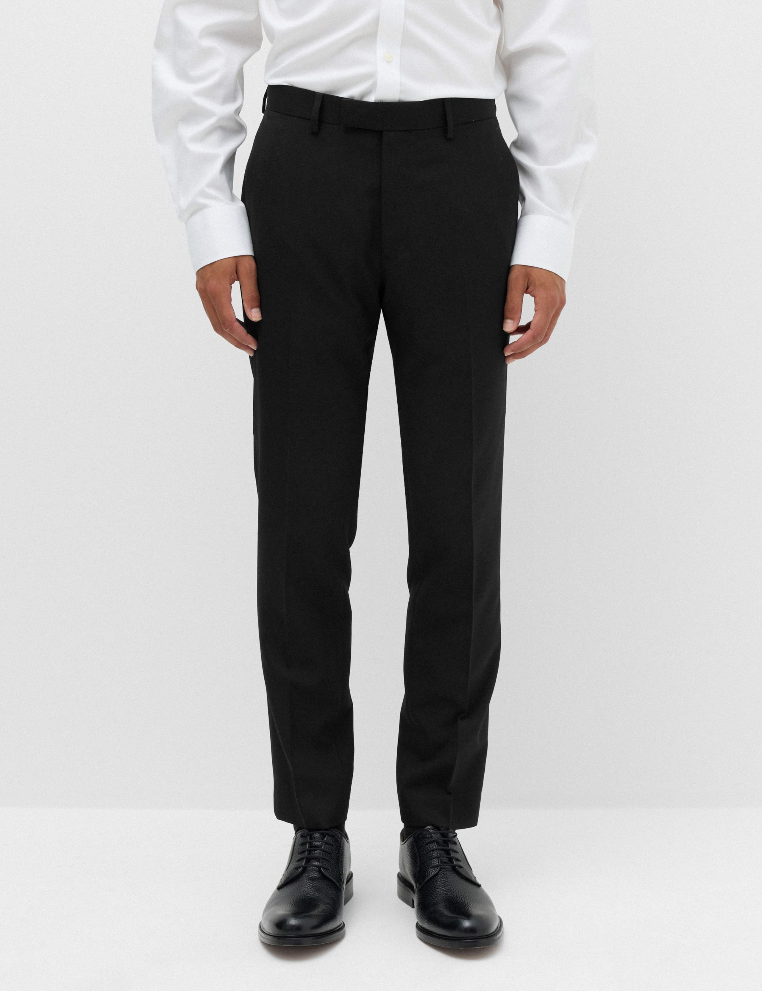 Tailored Fit Textured Suit Trousers 1 of 7
