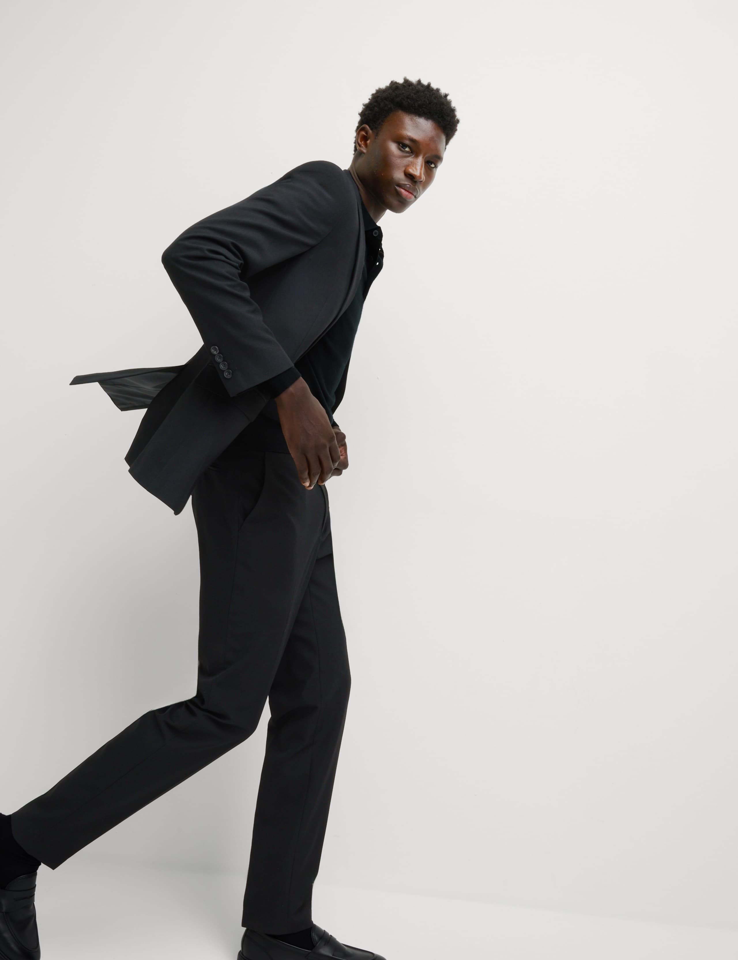 Slim Fit Machine Washable Suit Trousers 1 of 7