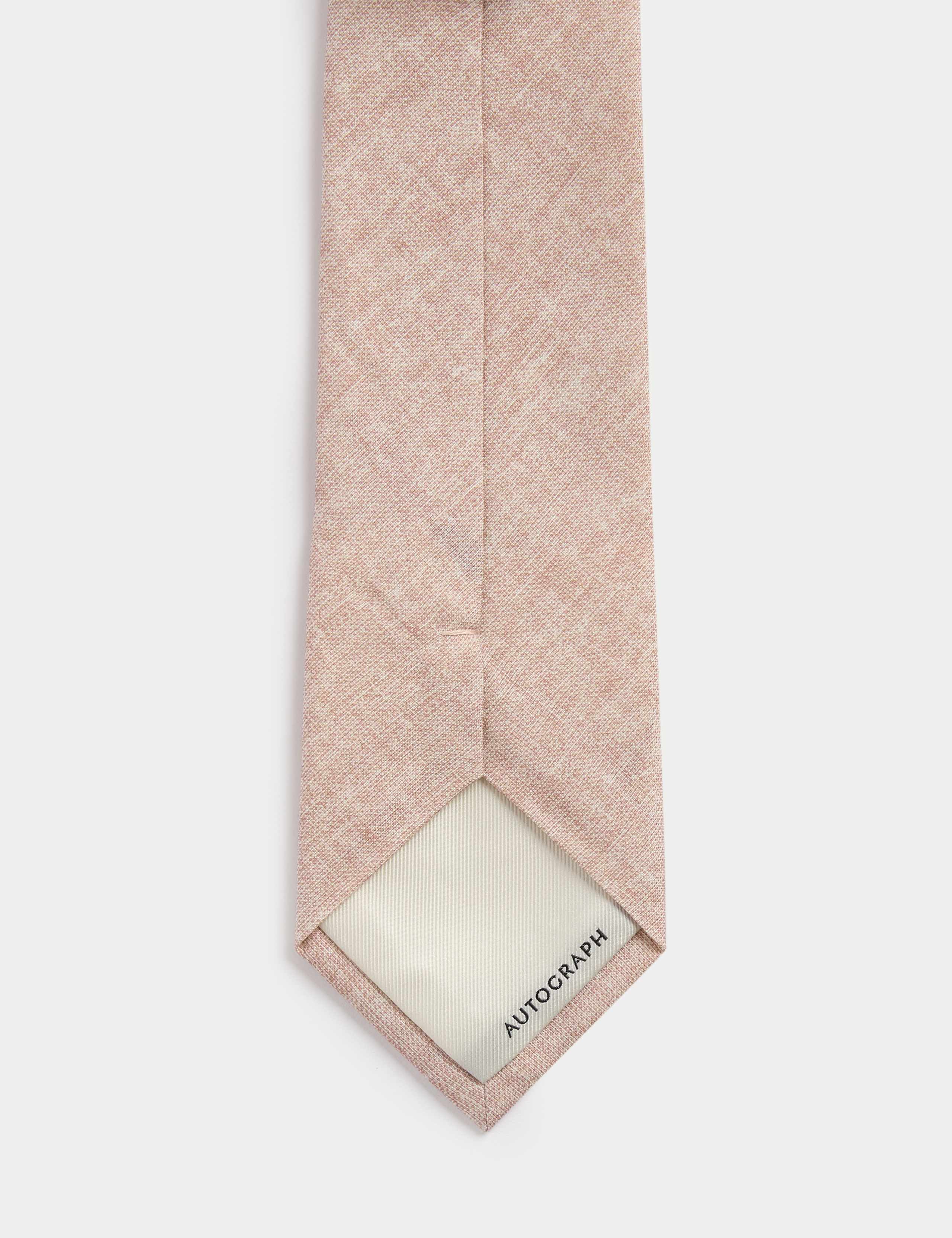 Linen Silk Blend Tie 2 of 2