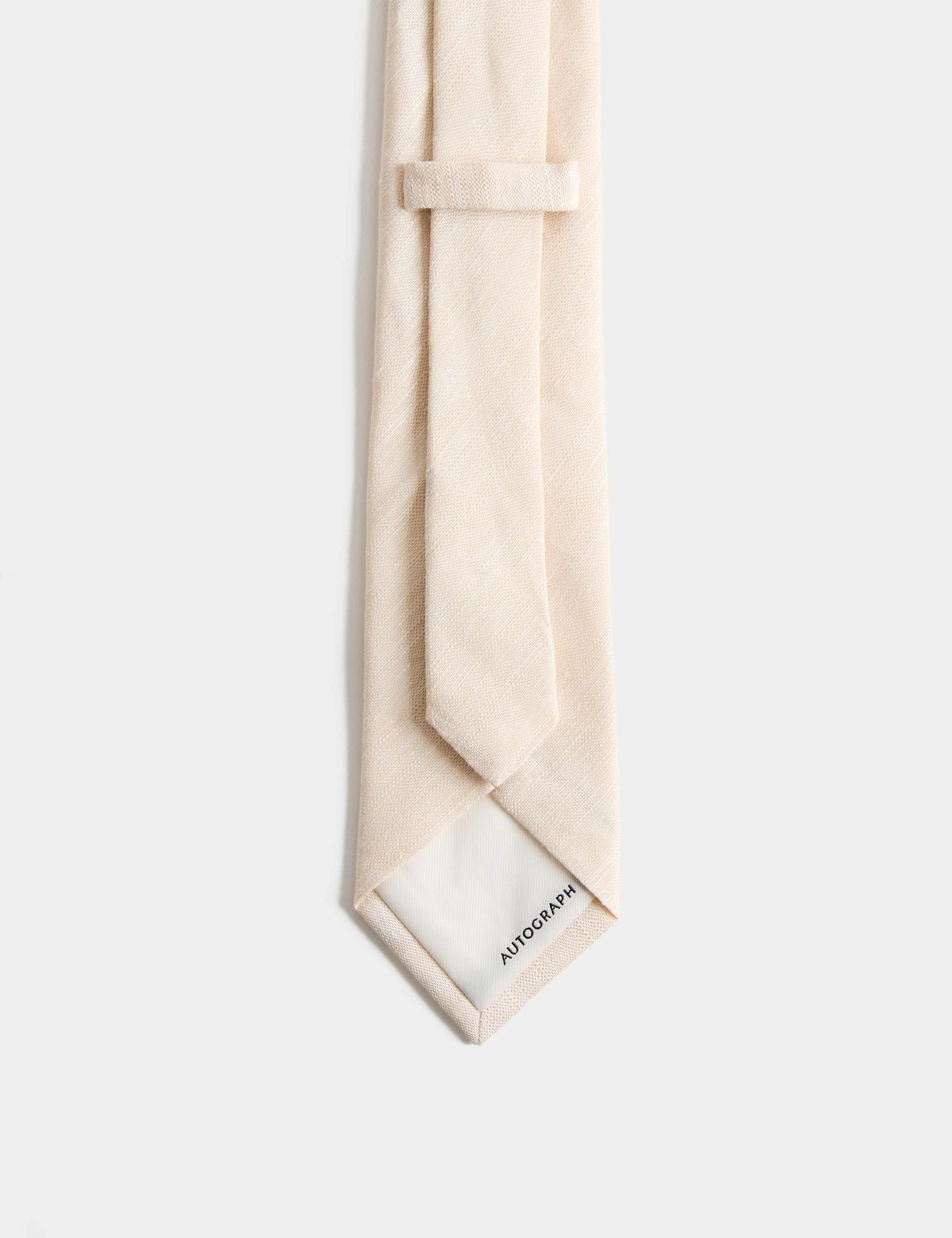 Textured Linen Rich Tie 3 of 3