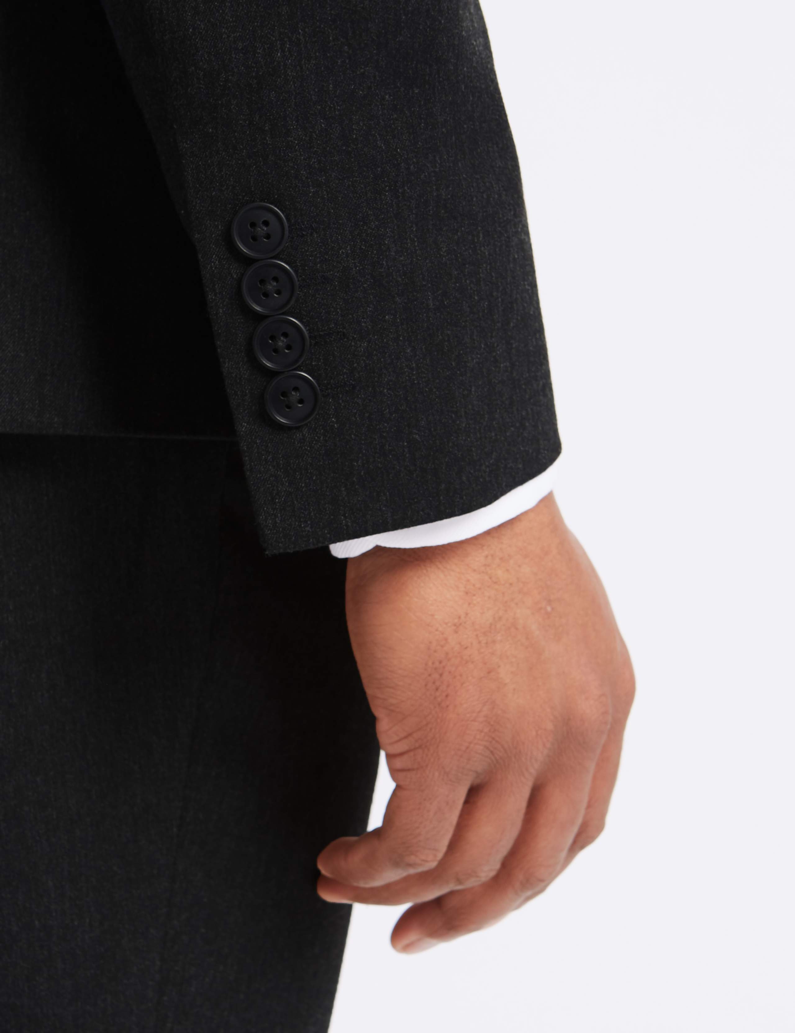 Charcoal Tailored Fit Jacket 7 of 8