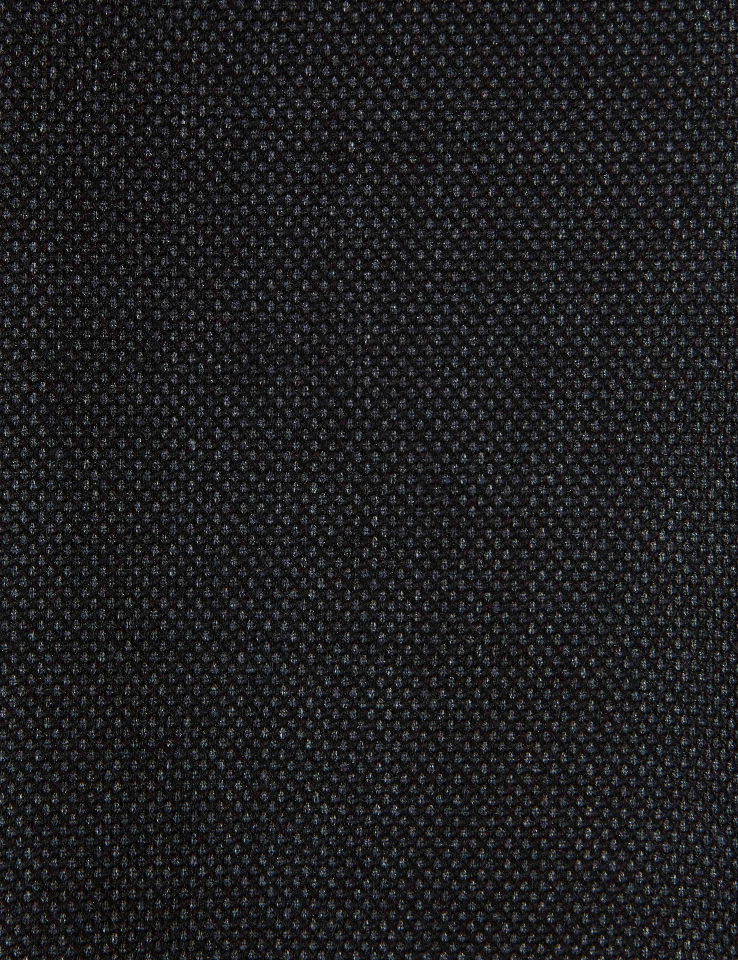 Charcoal Textured Slim Fit Suit Trousers 5 of 5