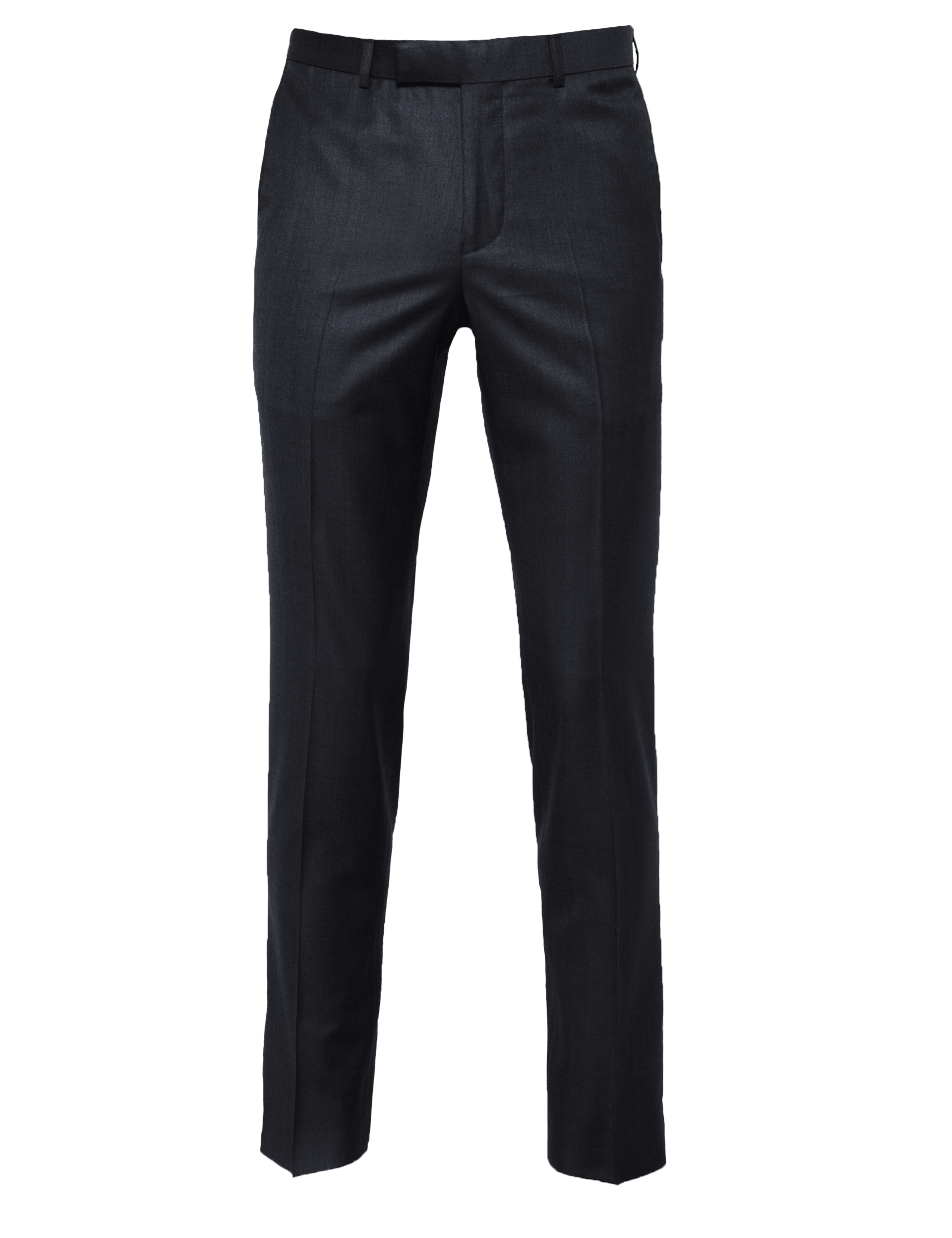 Super Slim Fit Flat Front Trousers 2 of 7