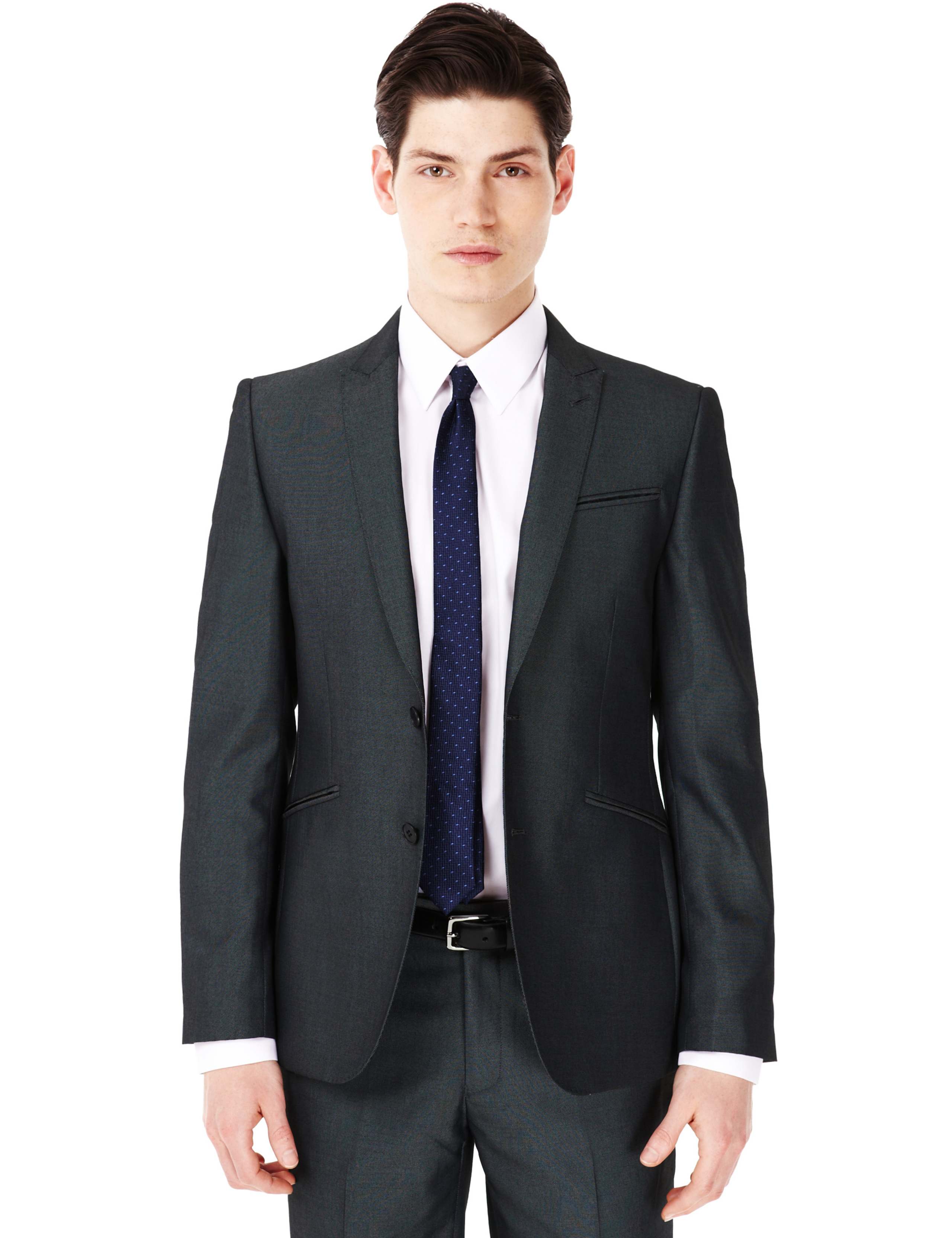 2 Button Super Slim Fit Jacket 2 of 7