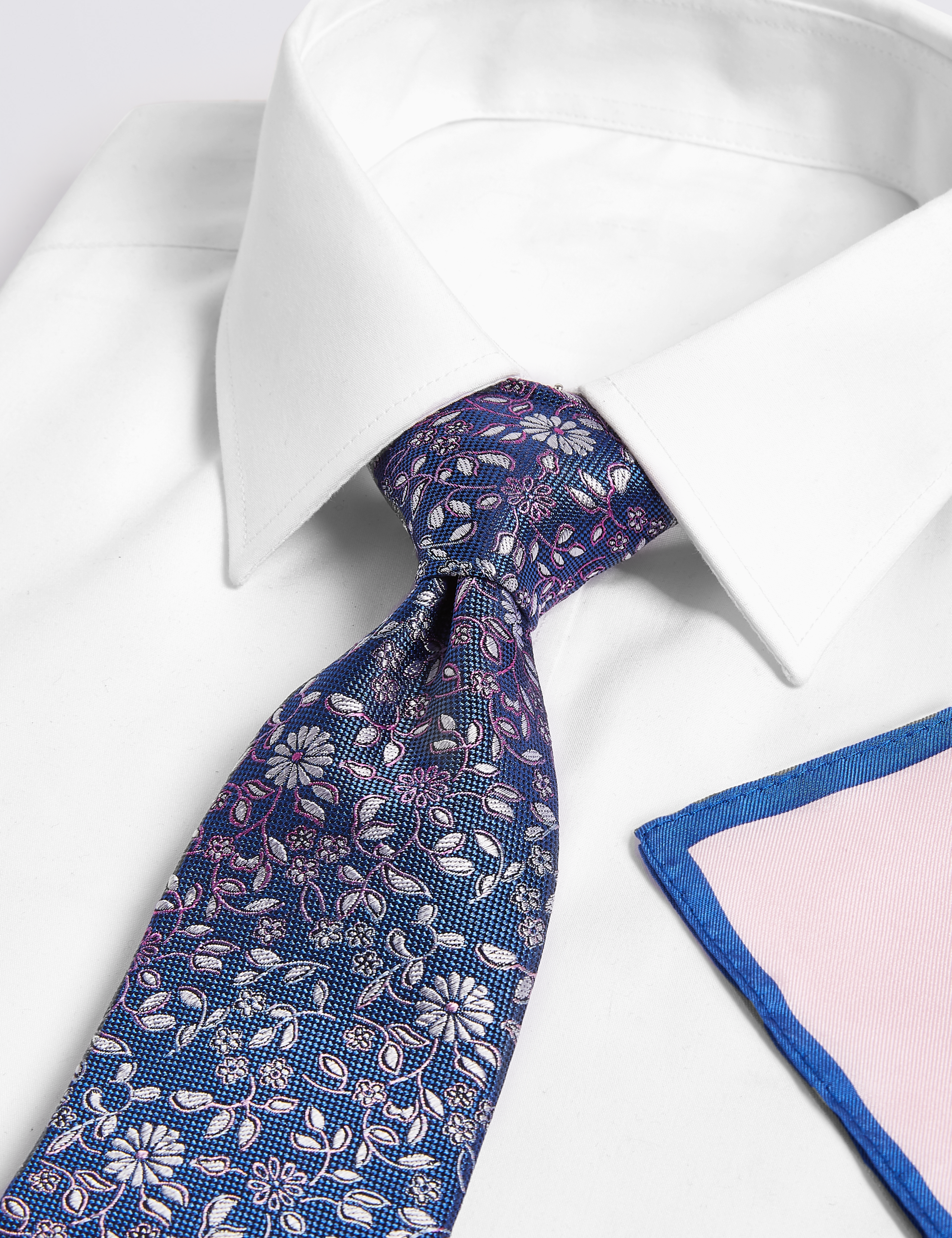 Floral Tie, Hank & Cufflink Set 2 of 6