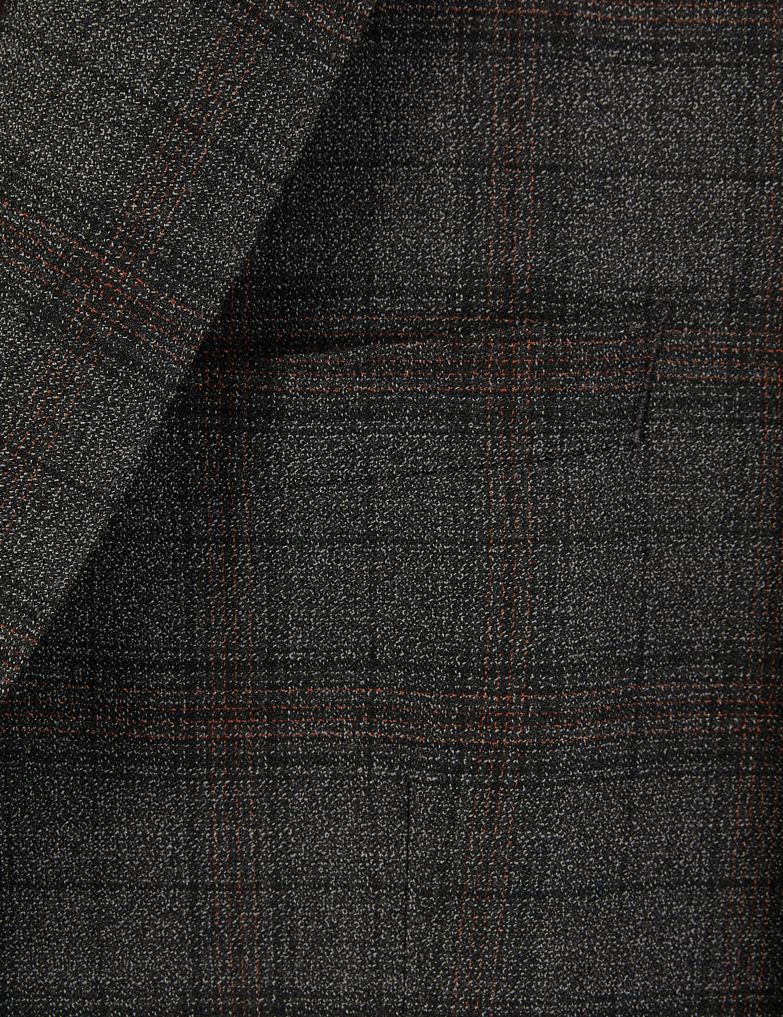 Slim Fit Wool Blend Checked Jacket 6 of 7
