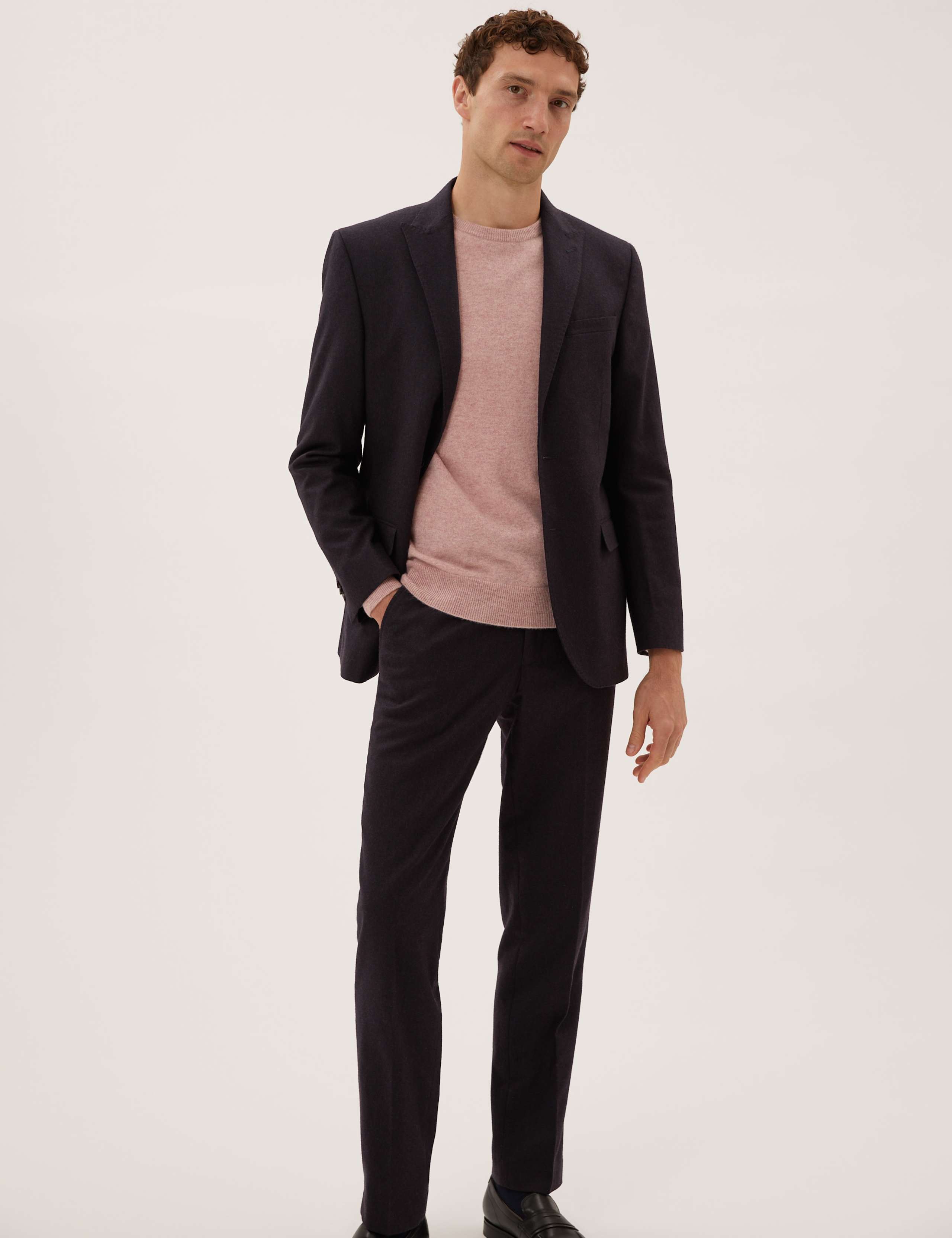 Tailored Fit Italian Wool Jacket 3 of 8