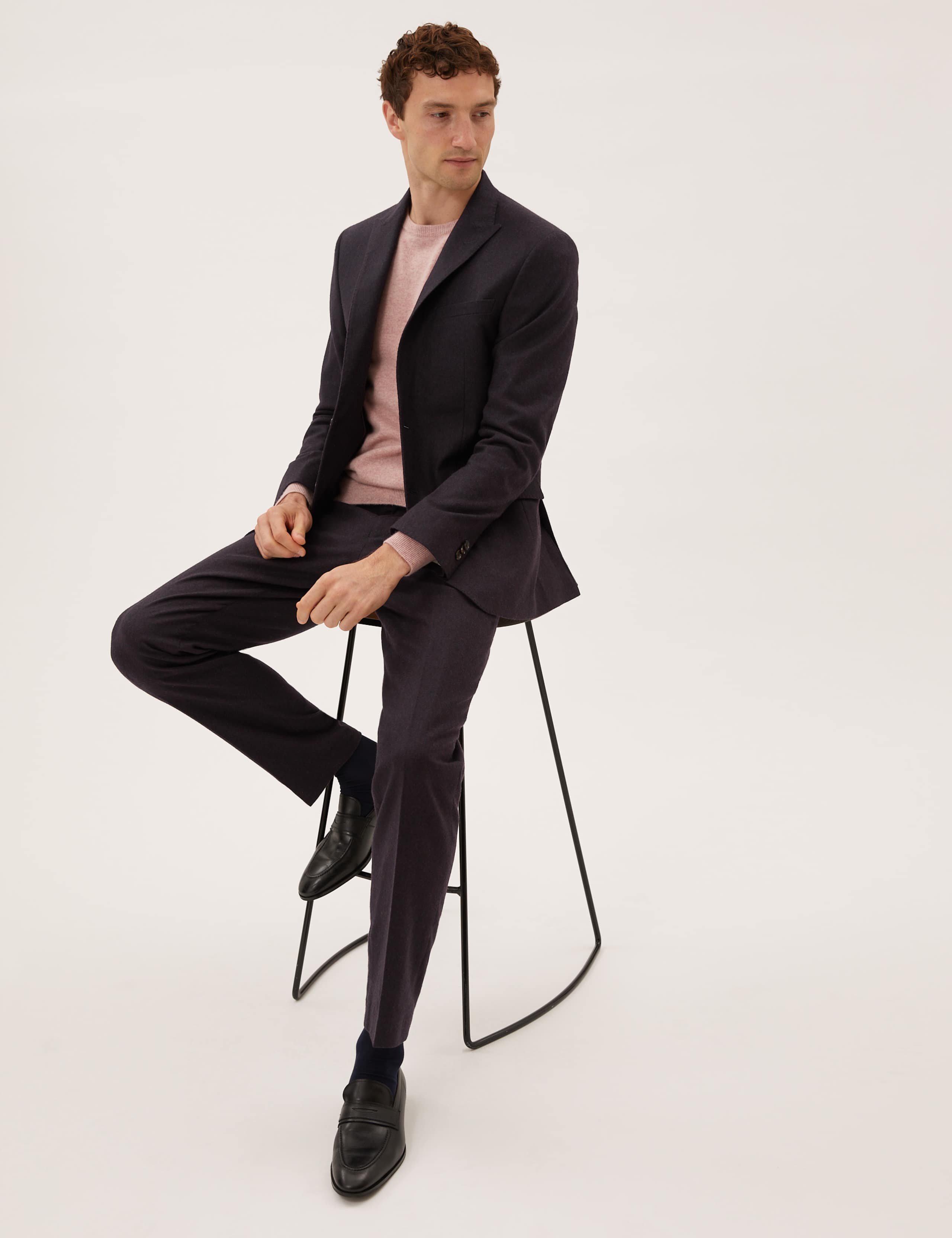 Tailored Fit Italian Wool Jacket 7 of 8
