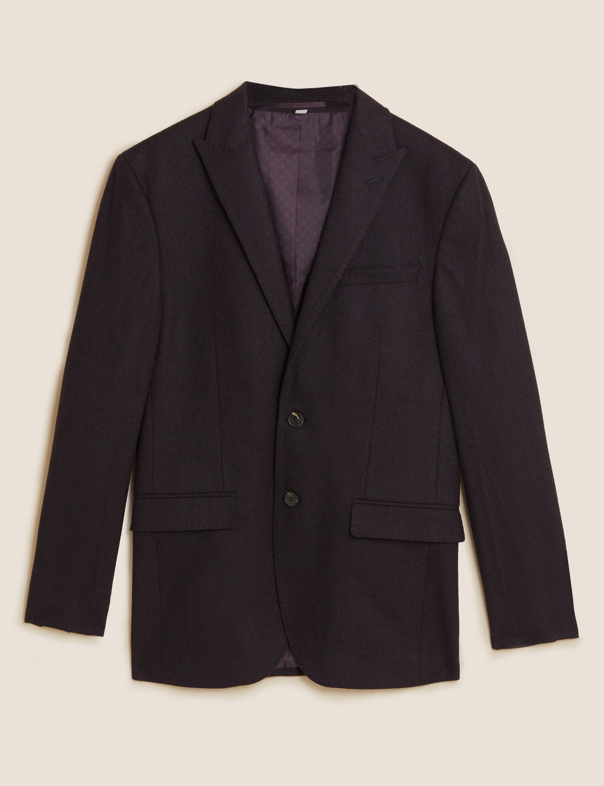 Tailored Fit Italian Wool Jacket 2 of 8
