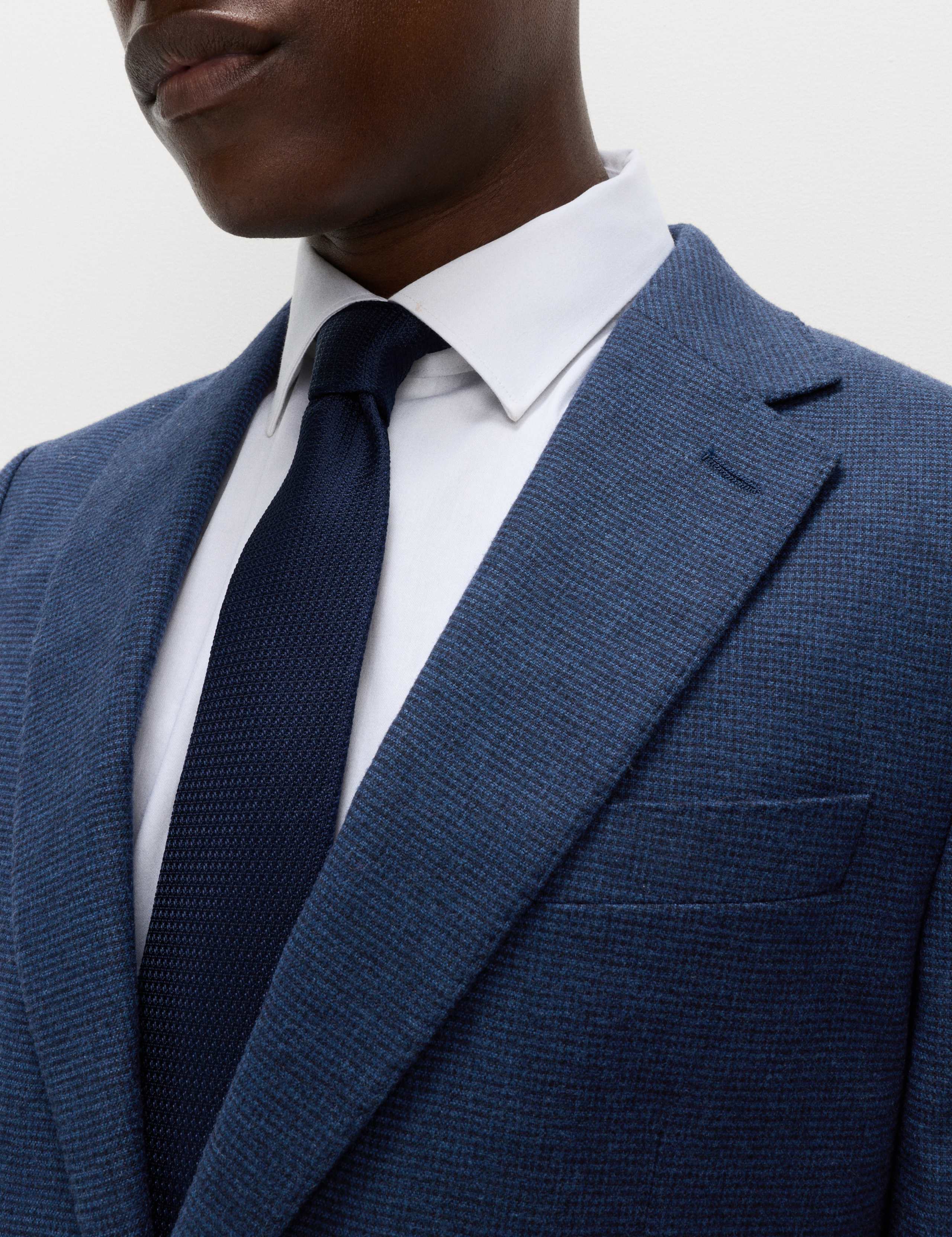 Tailored Fit Italian Wool Blend Suit Jacket 3 of 6