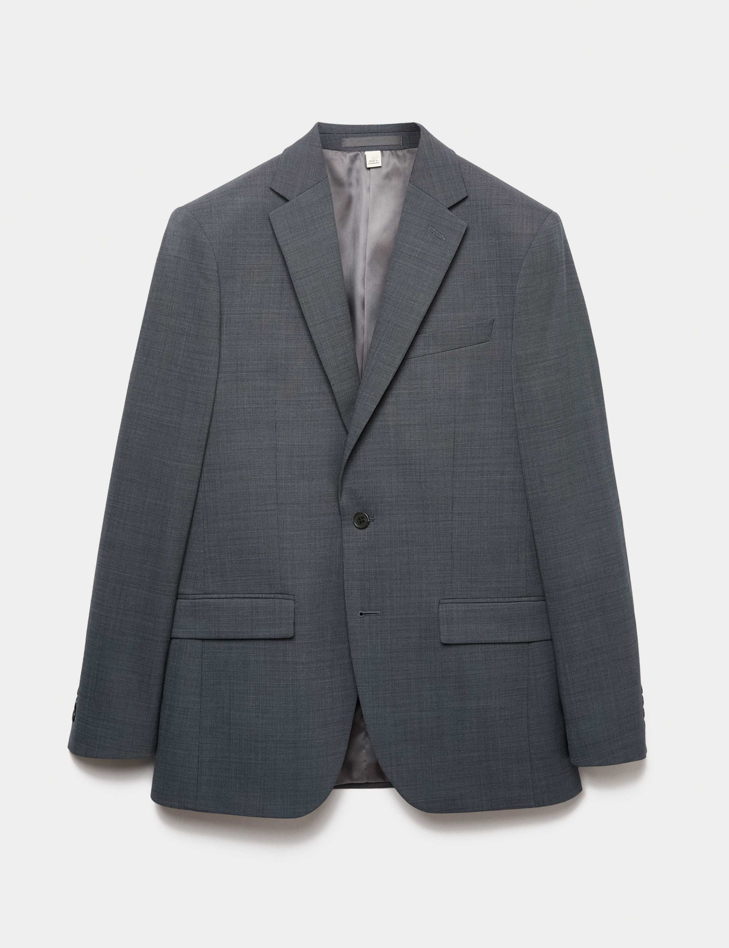 Slim Fit Wool Blend Suit Jacket 2 of 7