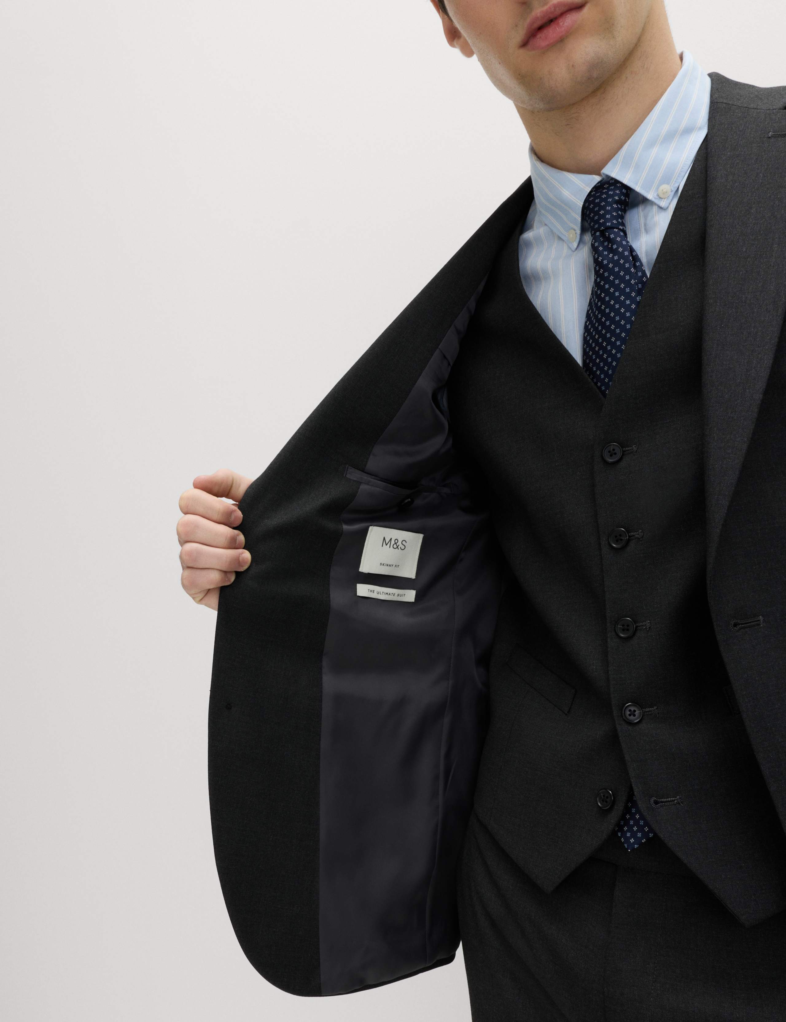 Skinny Fit Stretch Ultimate Suit Jacket 7 of 8