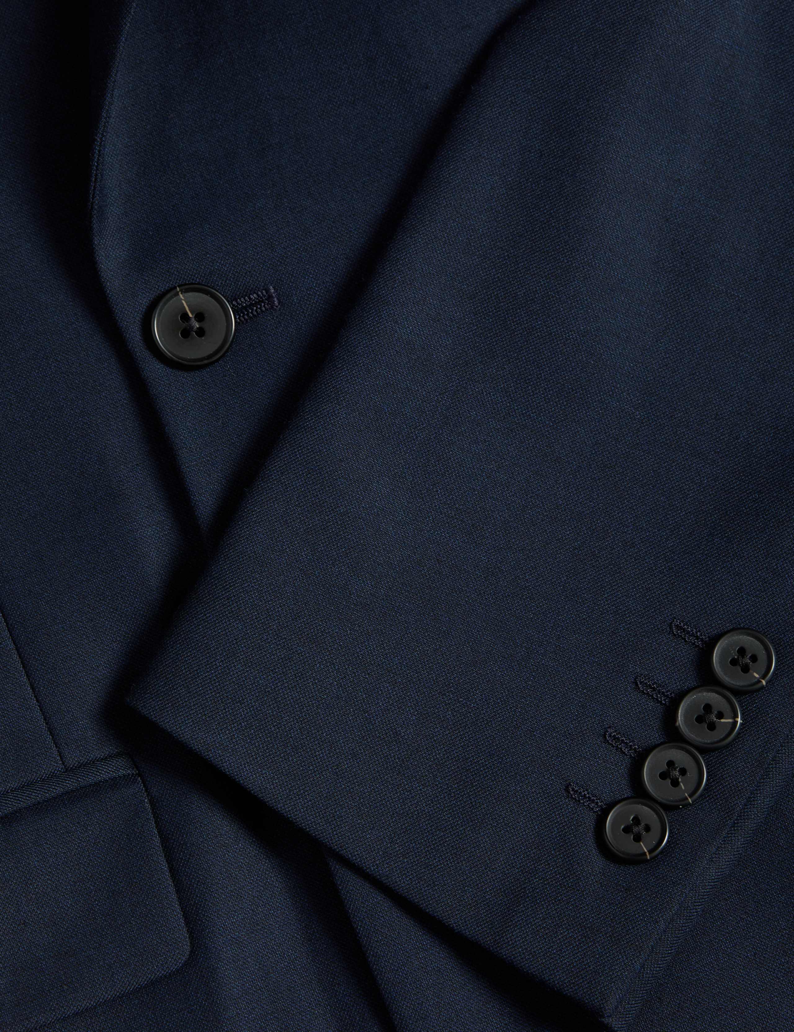 Slim Fit Double Breasted Jacket with Stretch 4 of 8