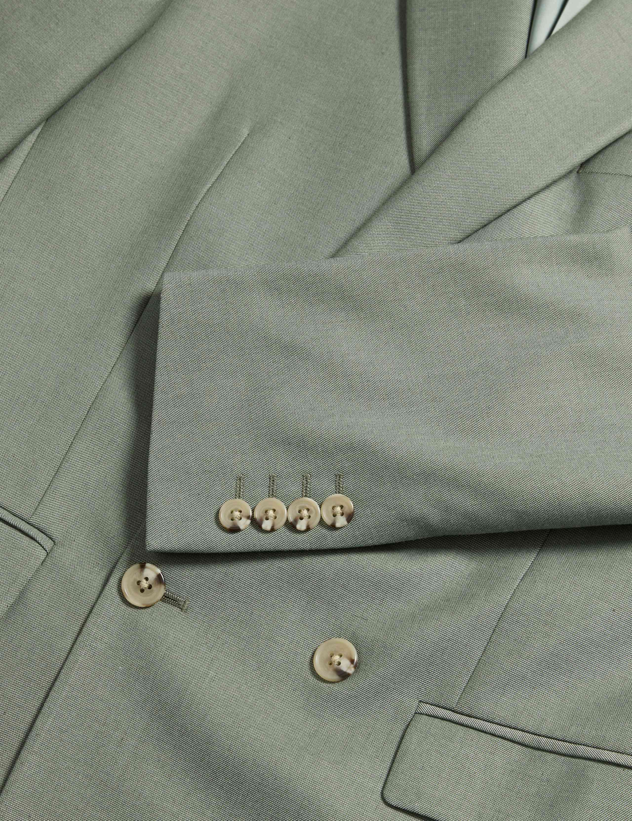 Slim Fit Double Breasted Jacket with Stretch 3 of 8