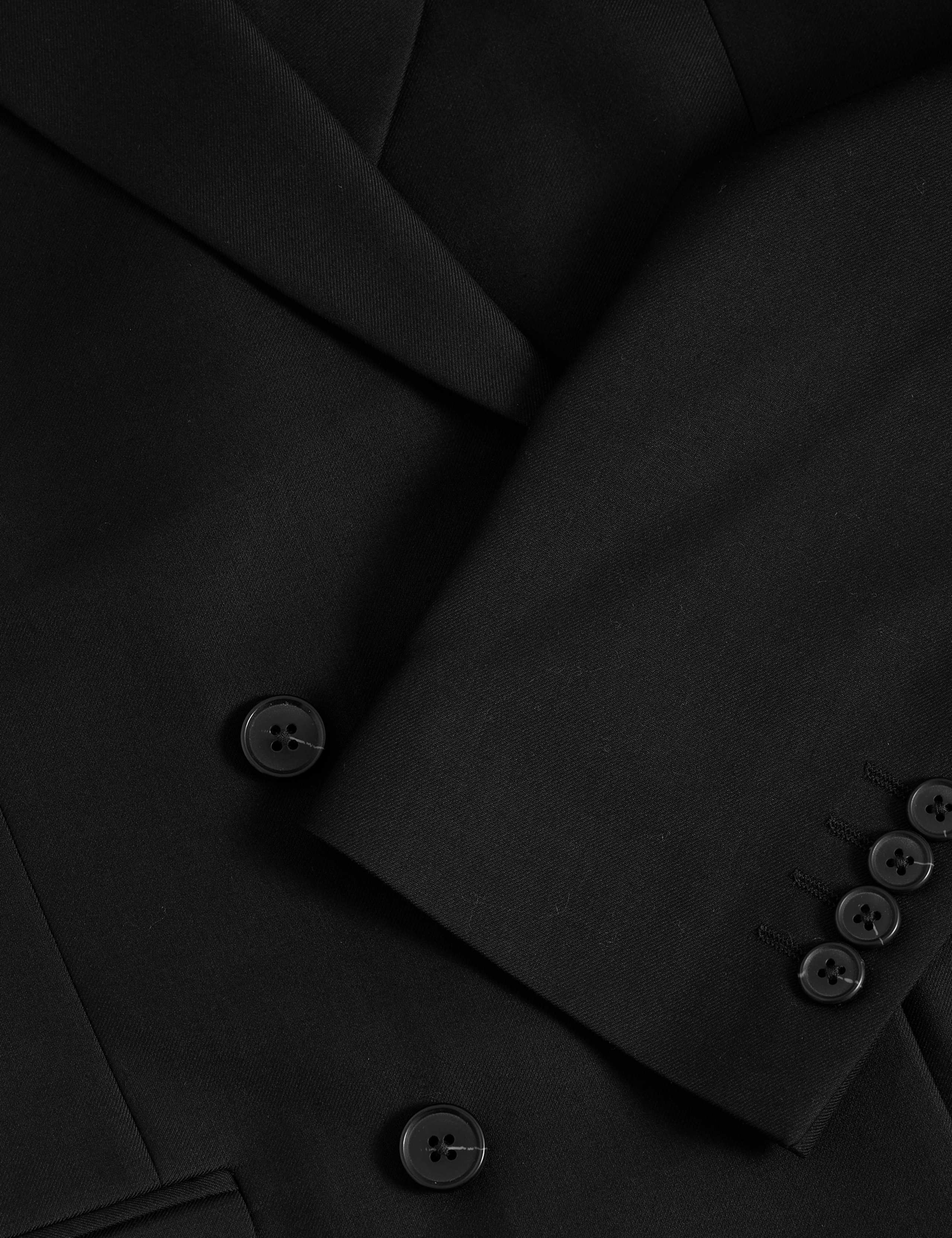 Slim Fit Double Breasted Jacket with Stretch 3 of 8
