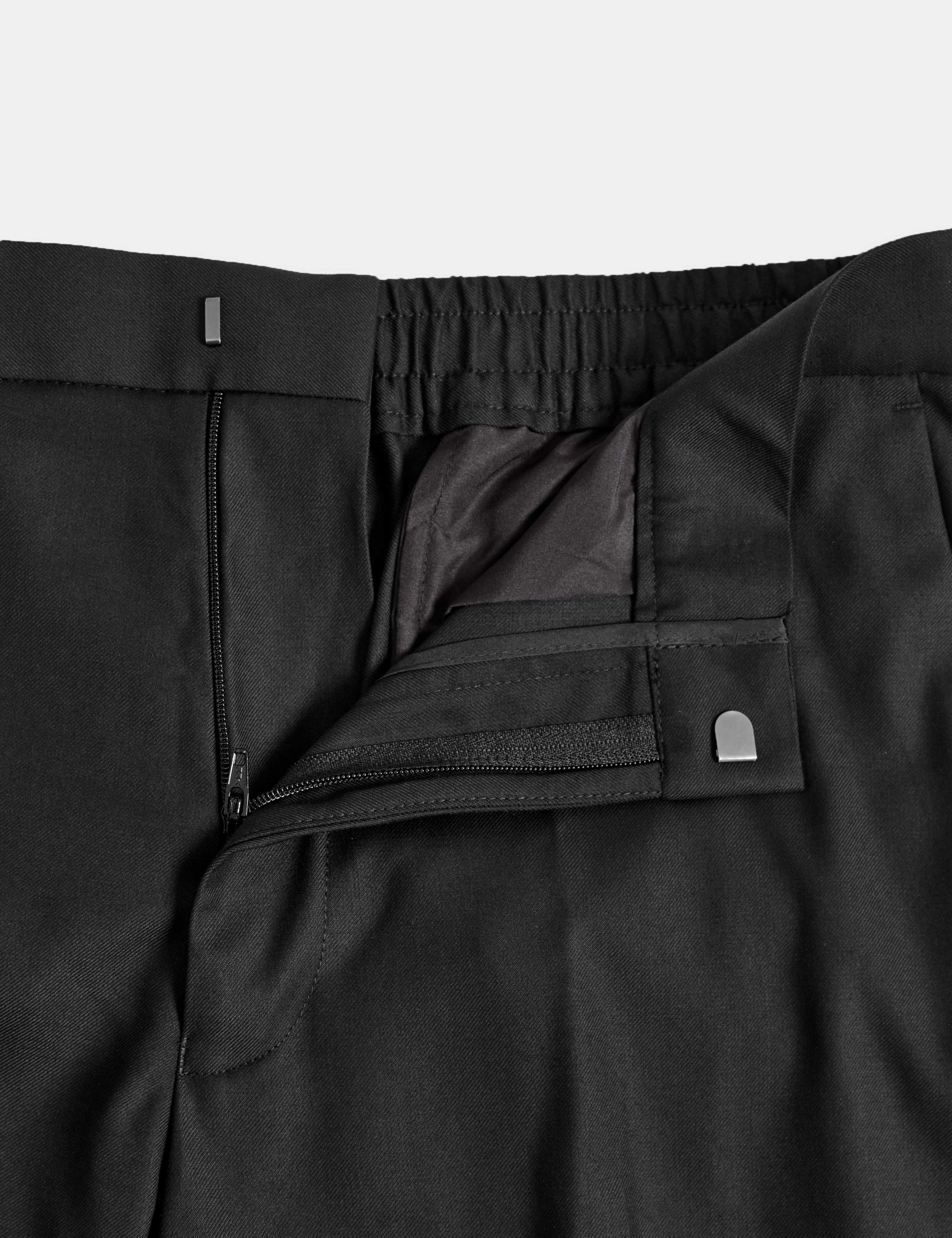 Slim Fit Elasticated Suit Trousers 3 of 7