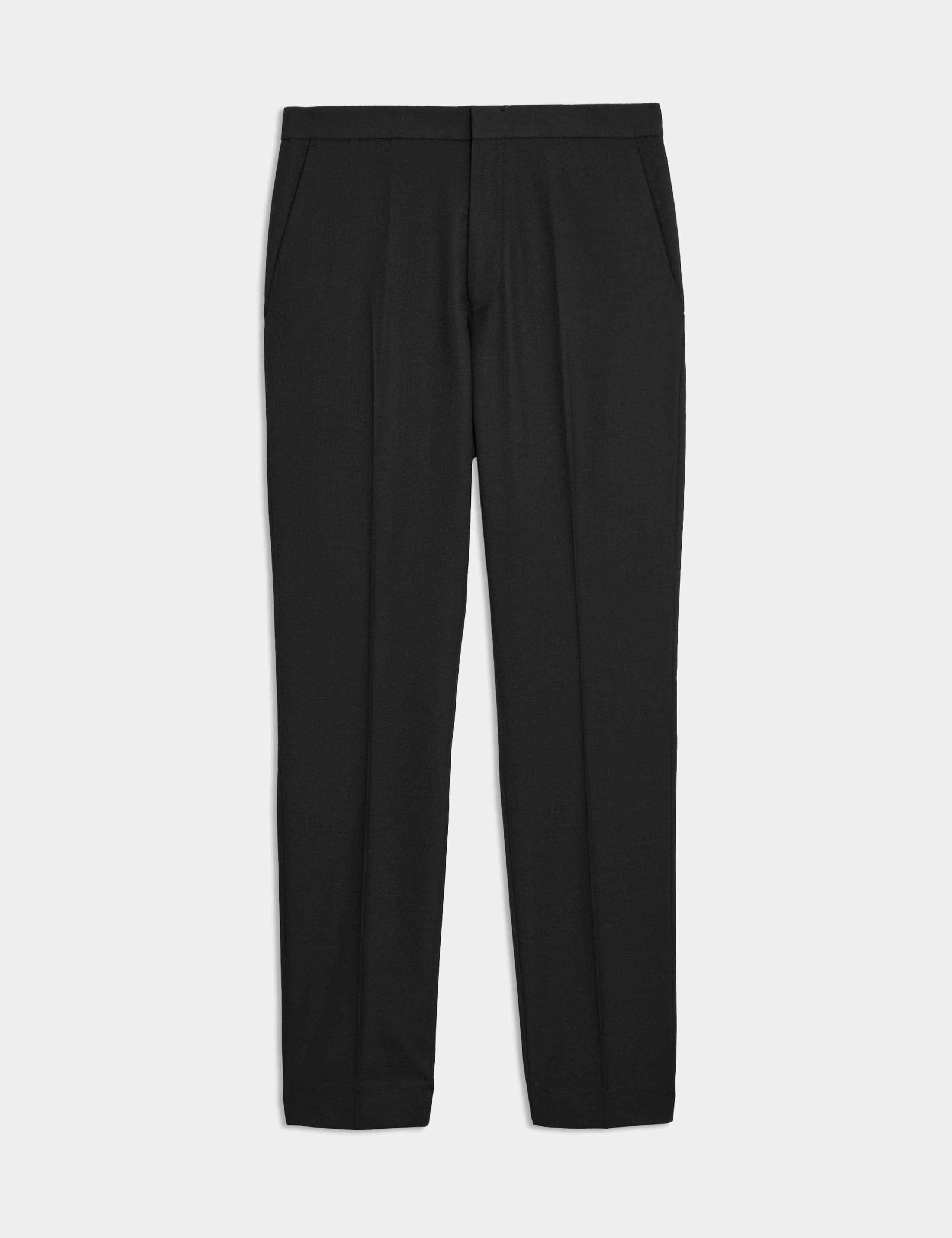 Slim Fit Elasticated Suit Trousers 2 of 7