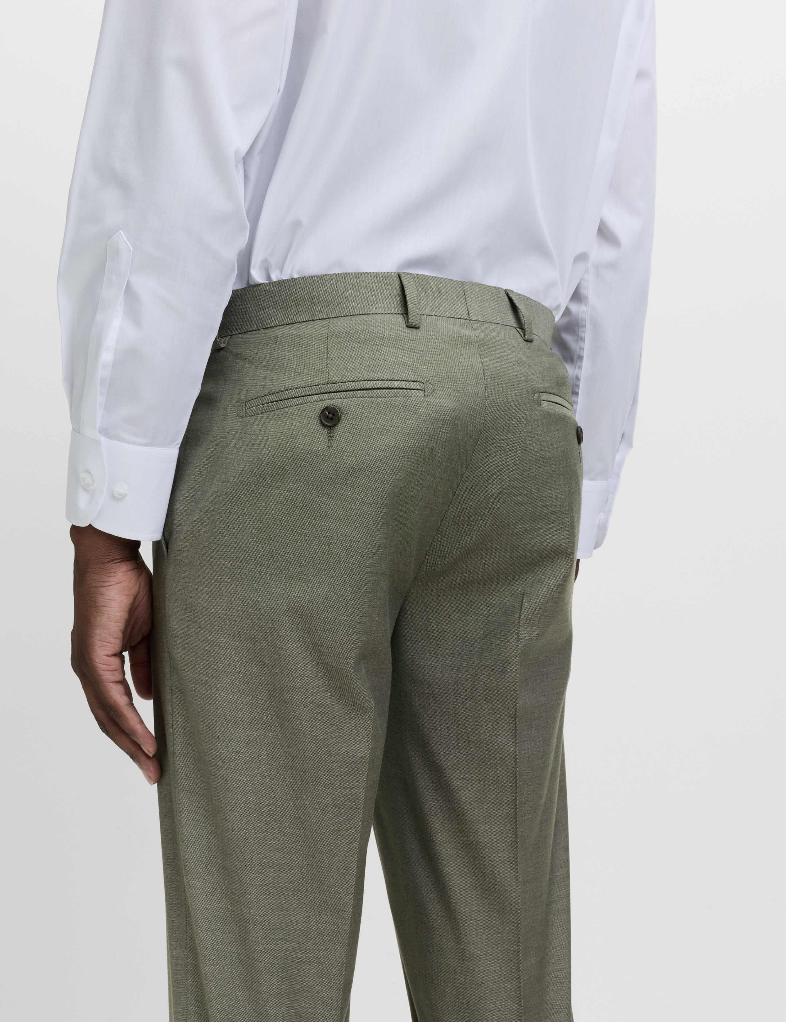 Slim Fit Stretch Suit Trousers 4 of 5