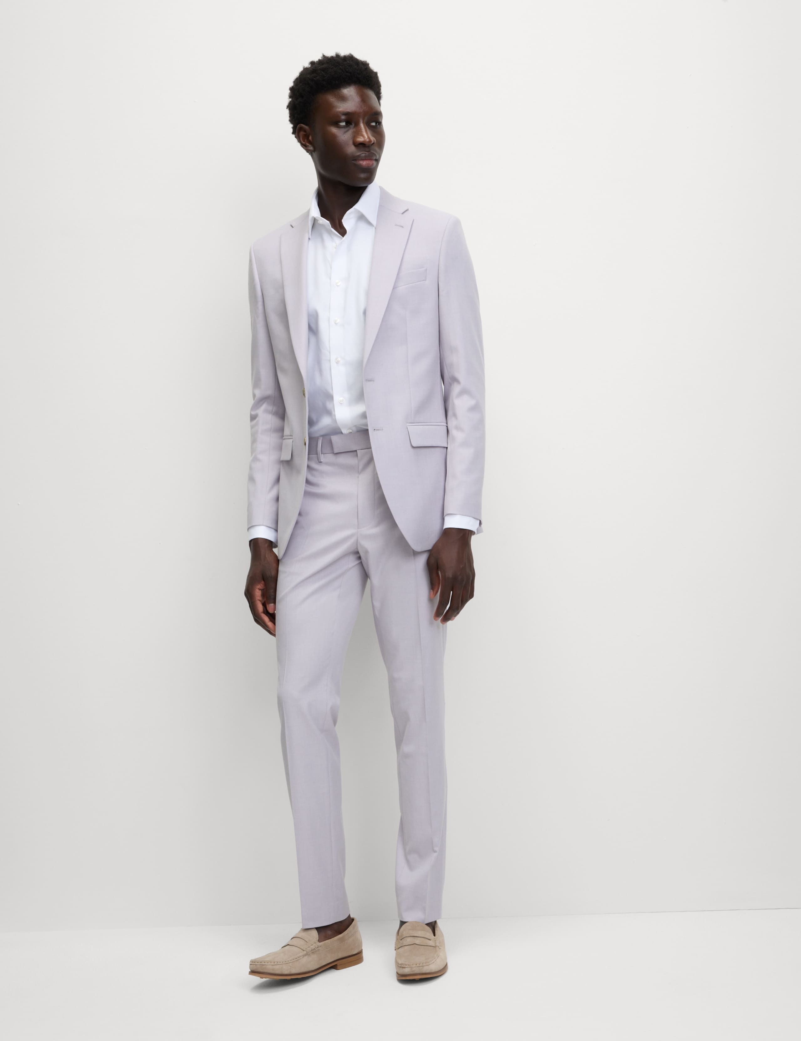 Slim Fit Stretch Suit Trousers 4 of 7