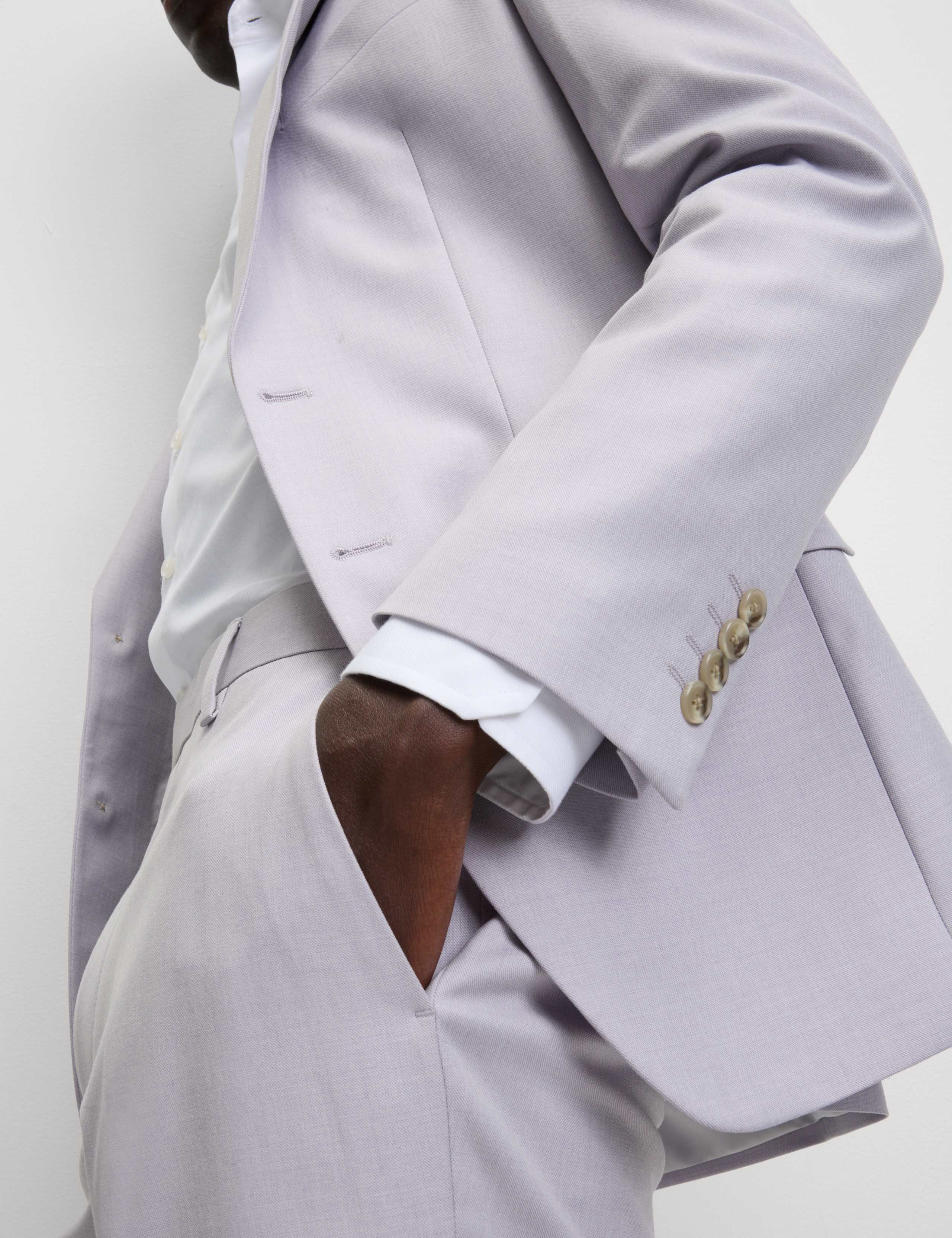 Slim Fit Stretch Suit Trousers 5 of 7