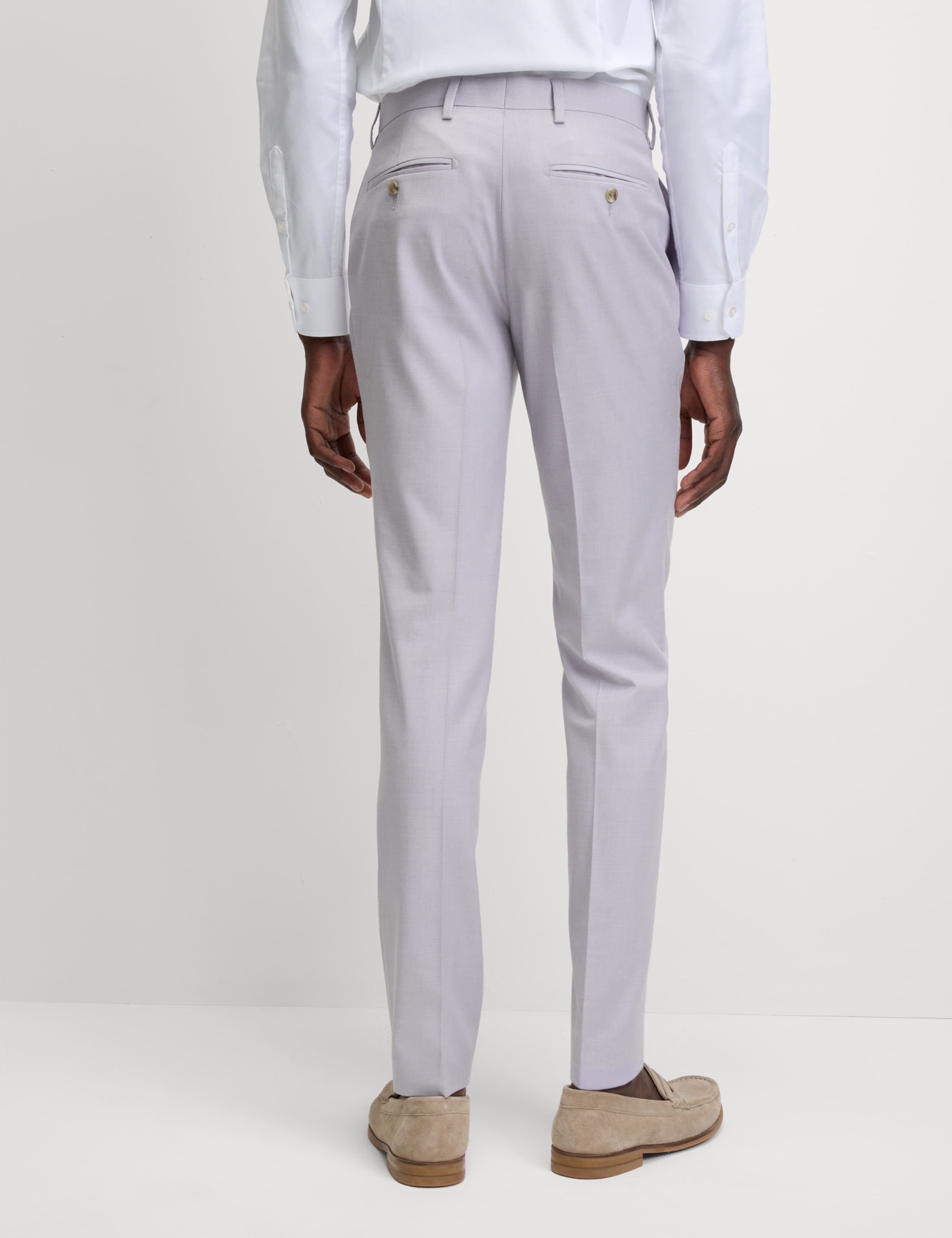 Slim Fit Stretch Suit Trousers 6 of 7