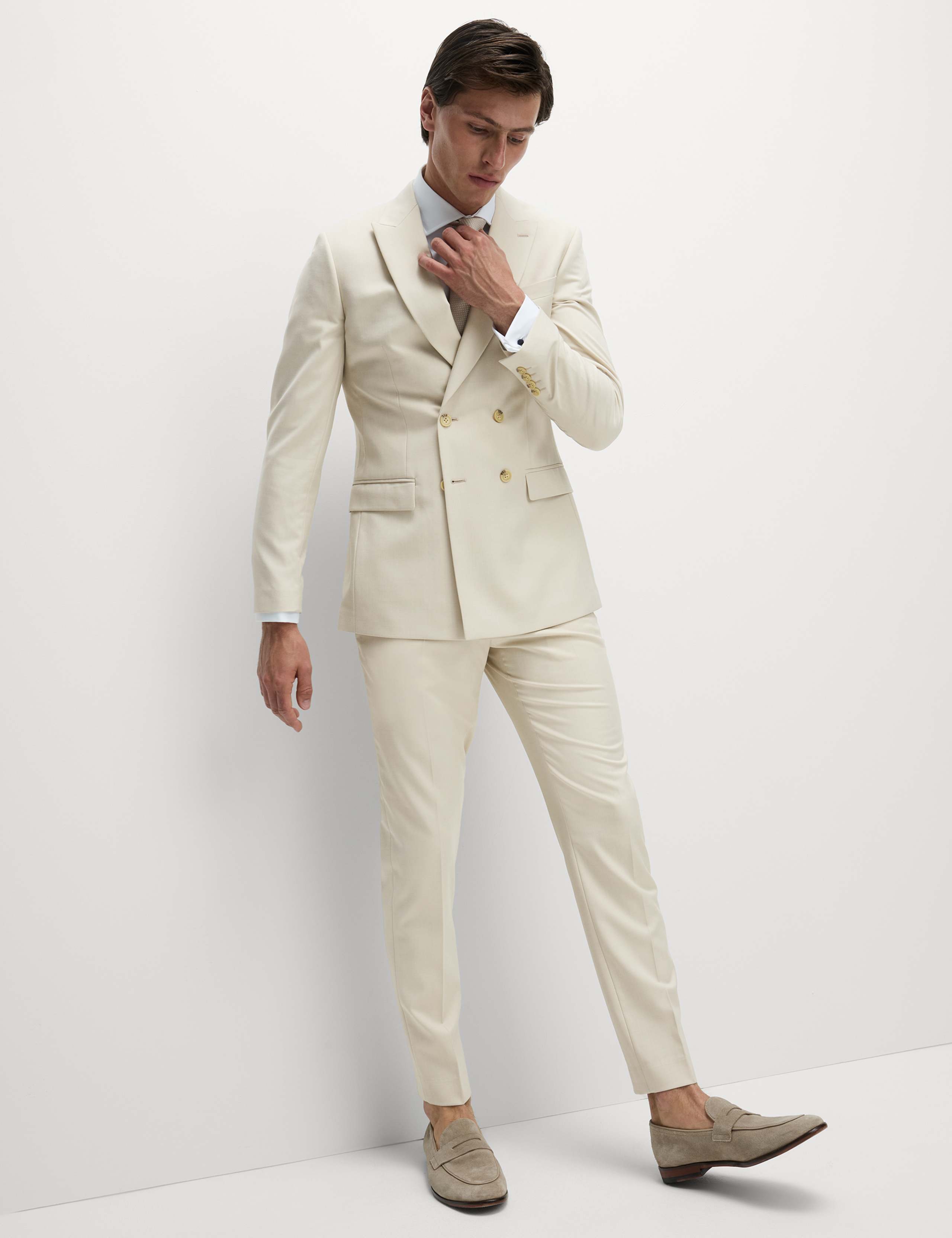 Slim Fit Stretch Suit Trousers 3 of 7