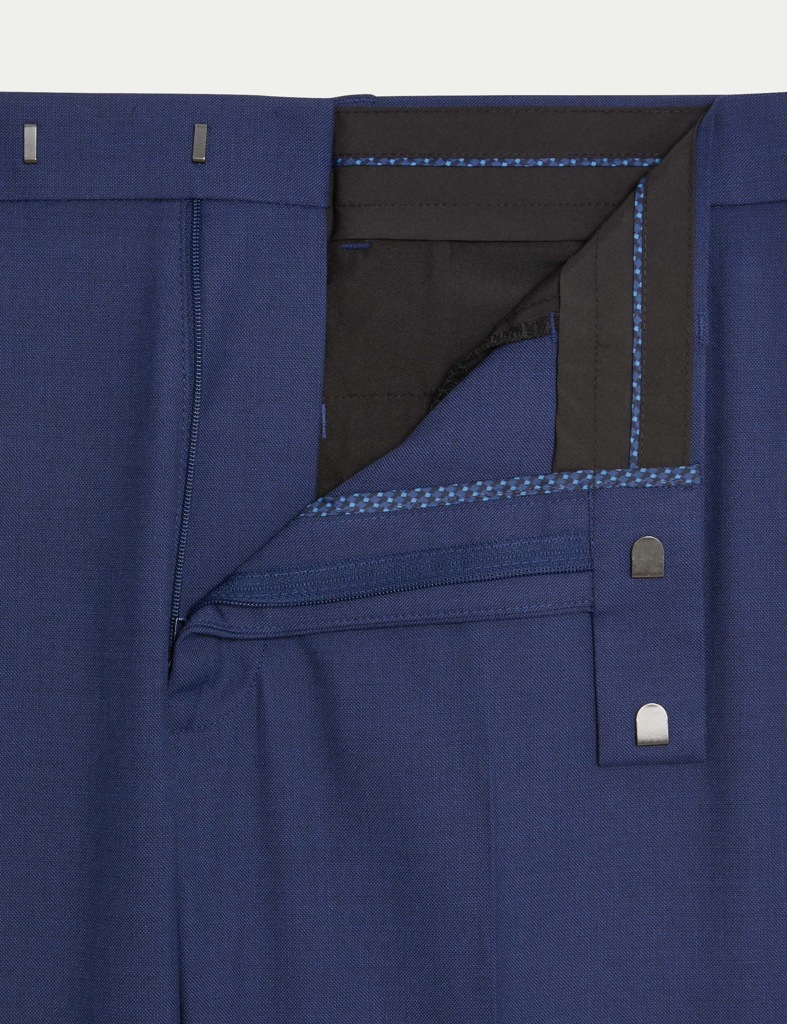 Skinny Fit Stretch Suit Trousers 3 of 6