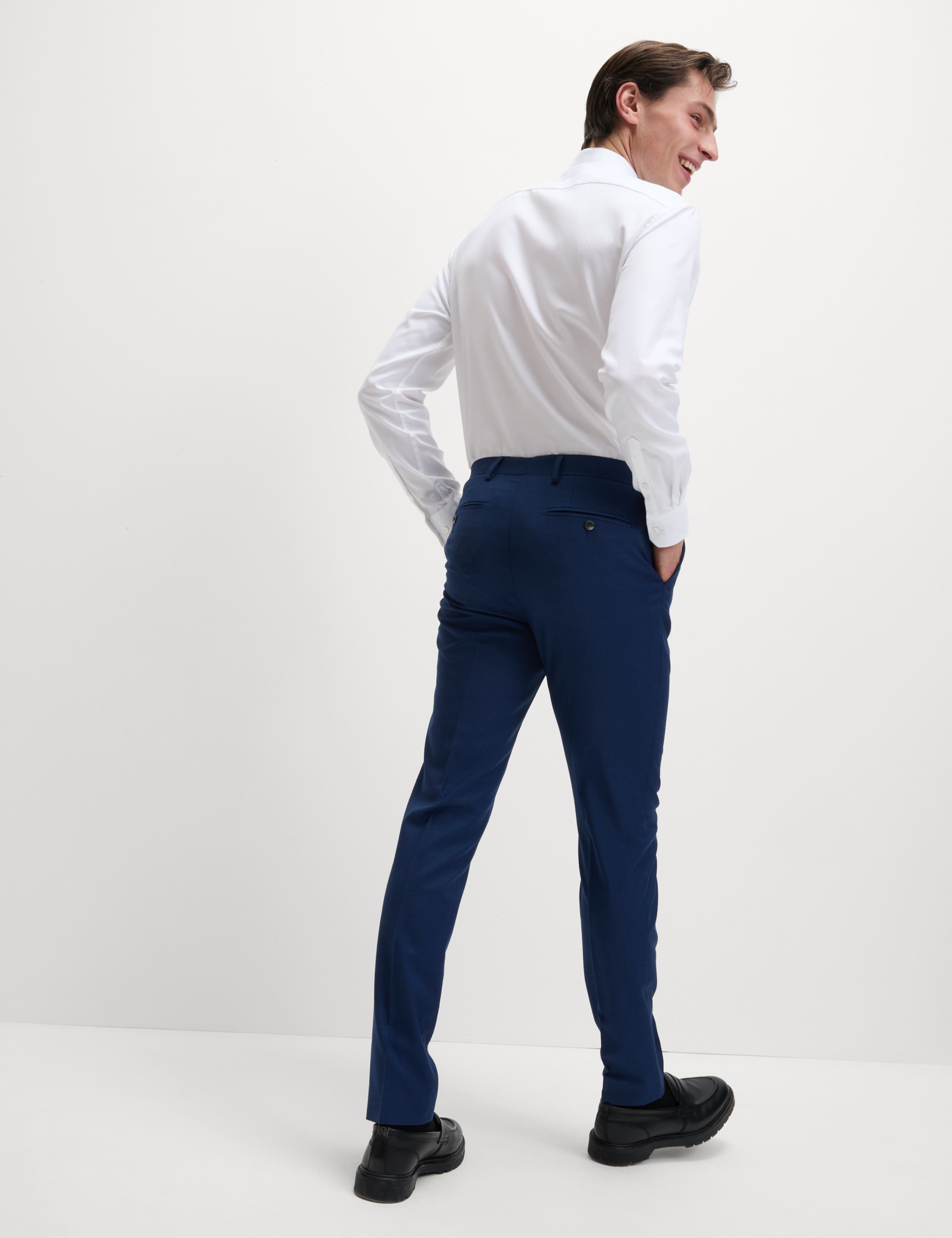 Skinny Fit Stretch Suit Trousers 4 of 6