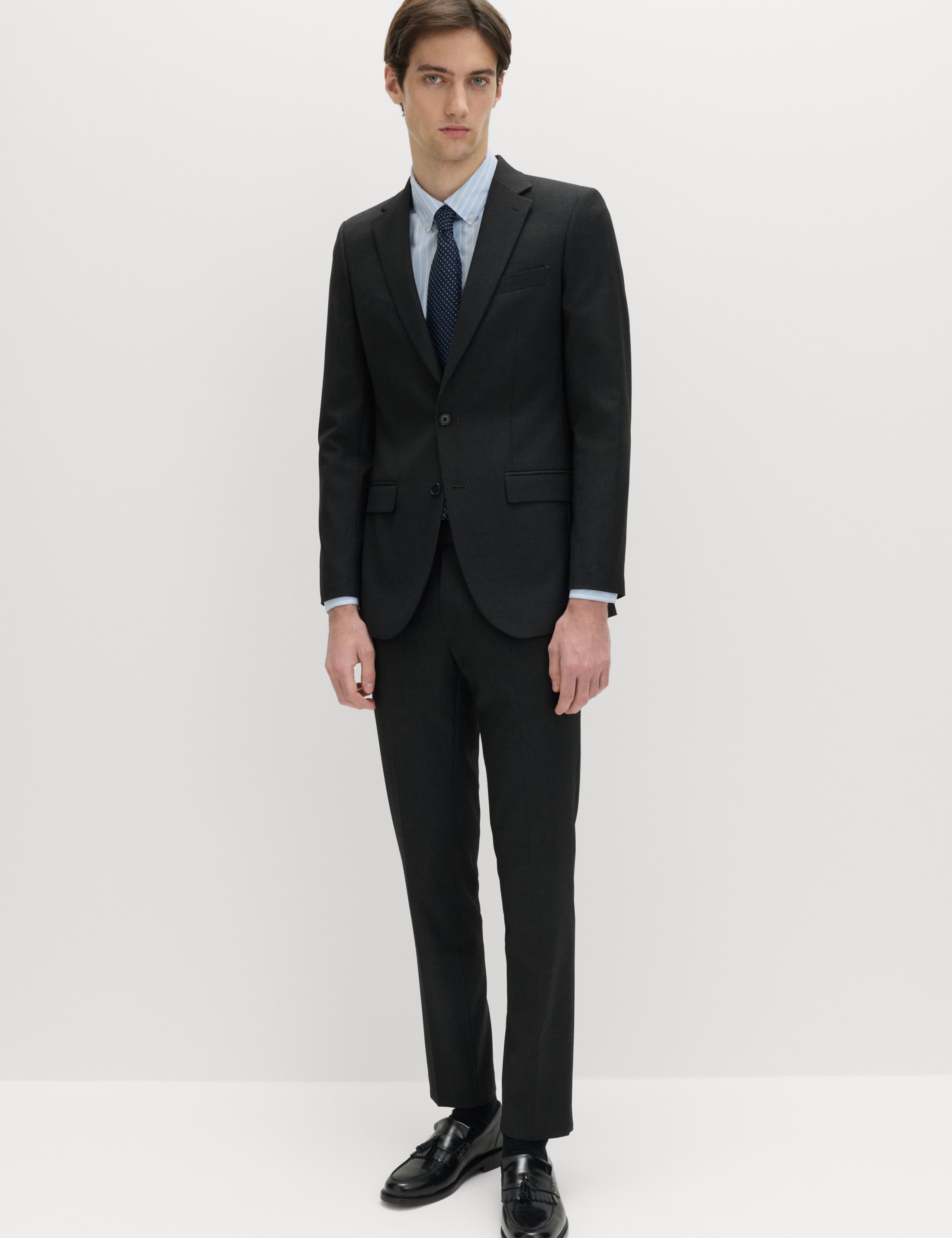 Skinny Fit Stretch Ultimate Suit Trousers 4 of 8