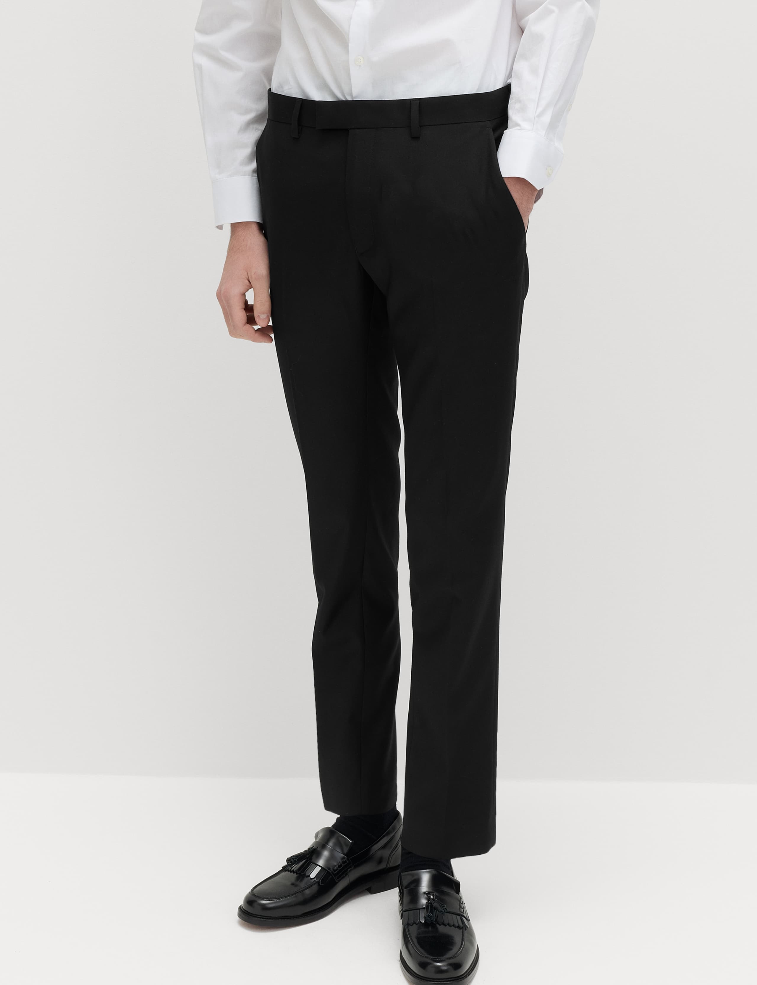 Skinny Fit Stretch Ultimate Suit Trousers 1 of 8